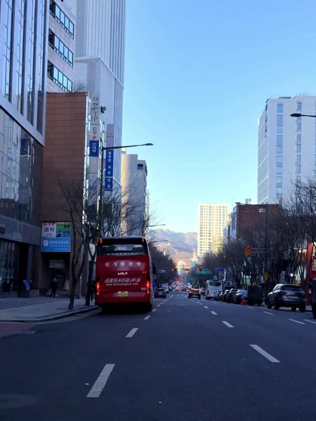 短暂旅途 冬日首尔