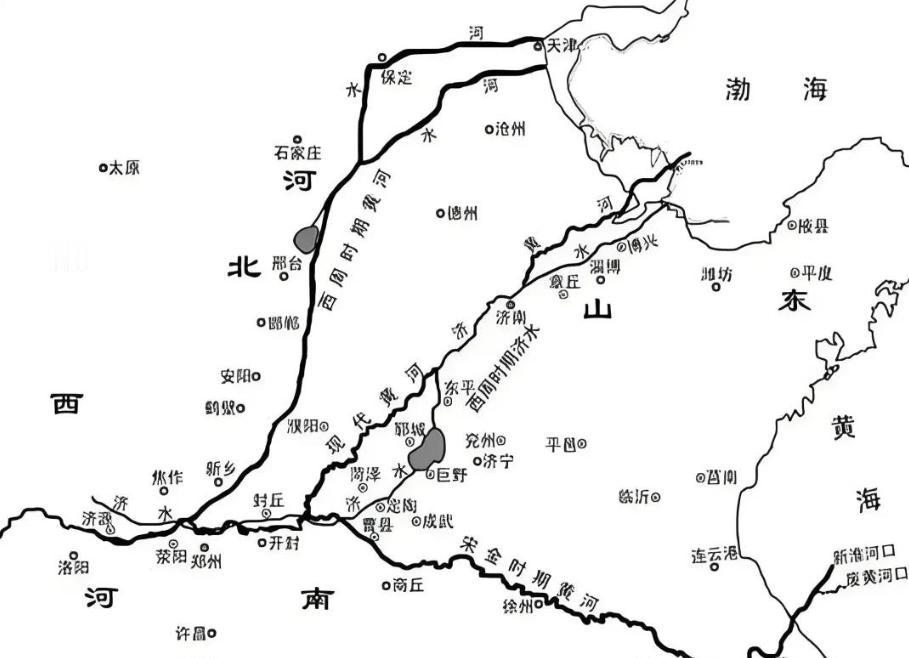 品读《山海经》556——《神州江湖》济水
原文：
济水出共山南东丘，绝巨鹿泽，注
