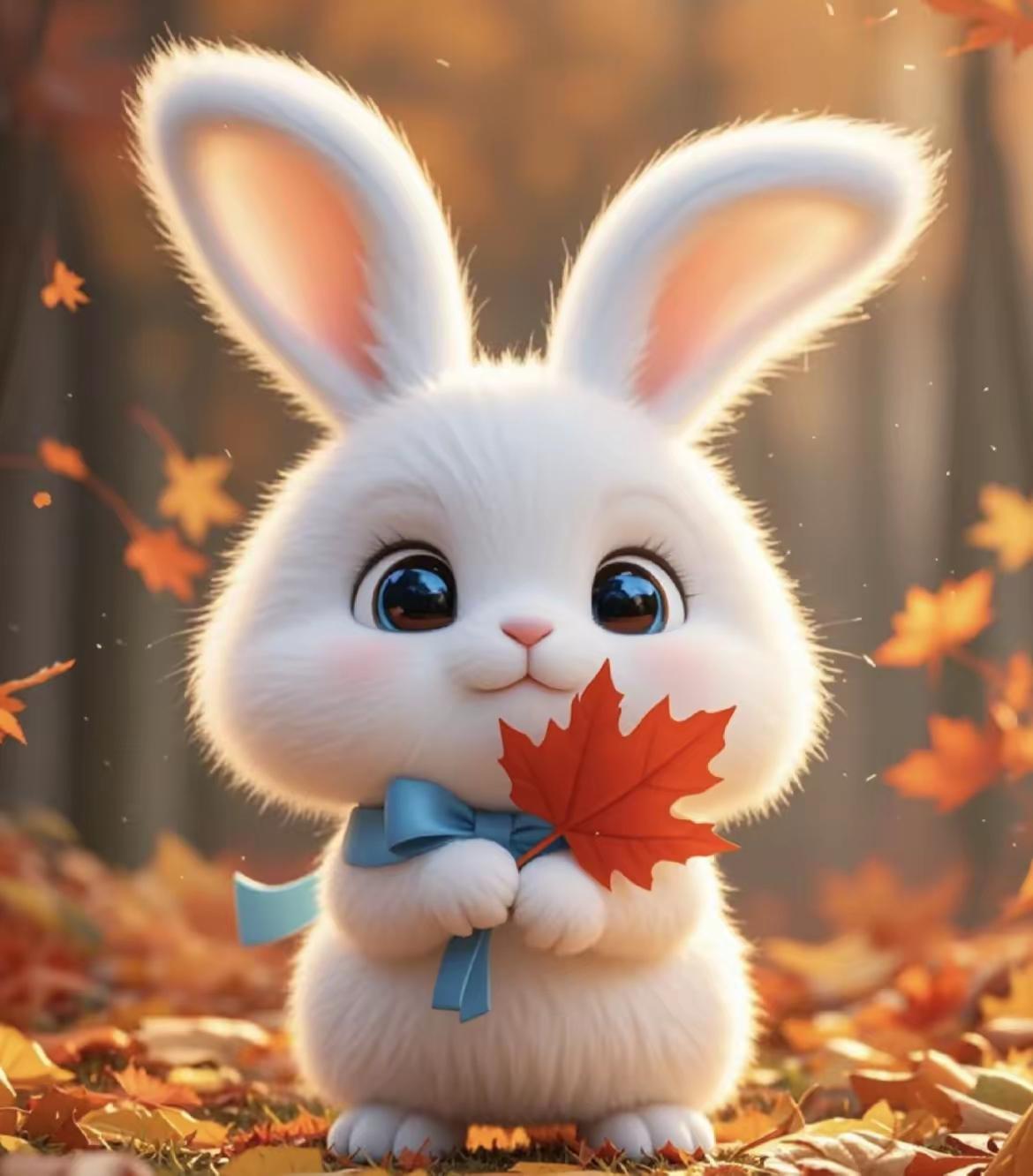 兔兔们，听好了！

愁了许久的那些事，一转身全翻过篇啦！

拦在路上那些坎，一抬