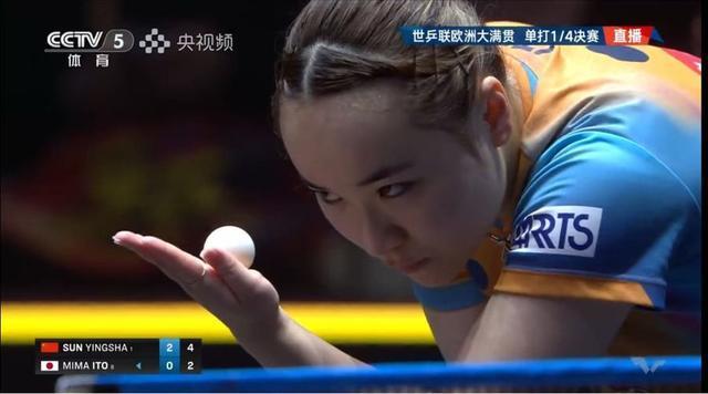 焦点战！孙颖莎PK伊藤美诚
WTT欧洲大满贯瑞典站女单1/4决赛，首场焦点战迎来