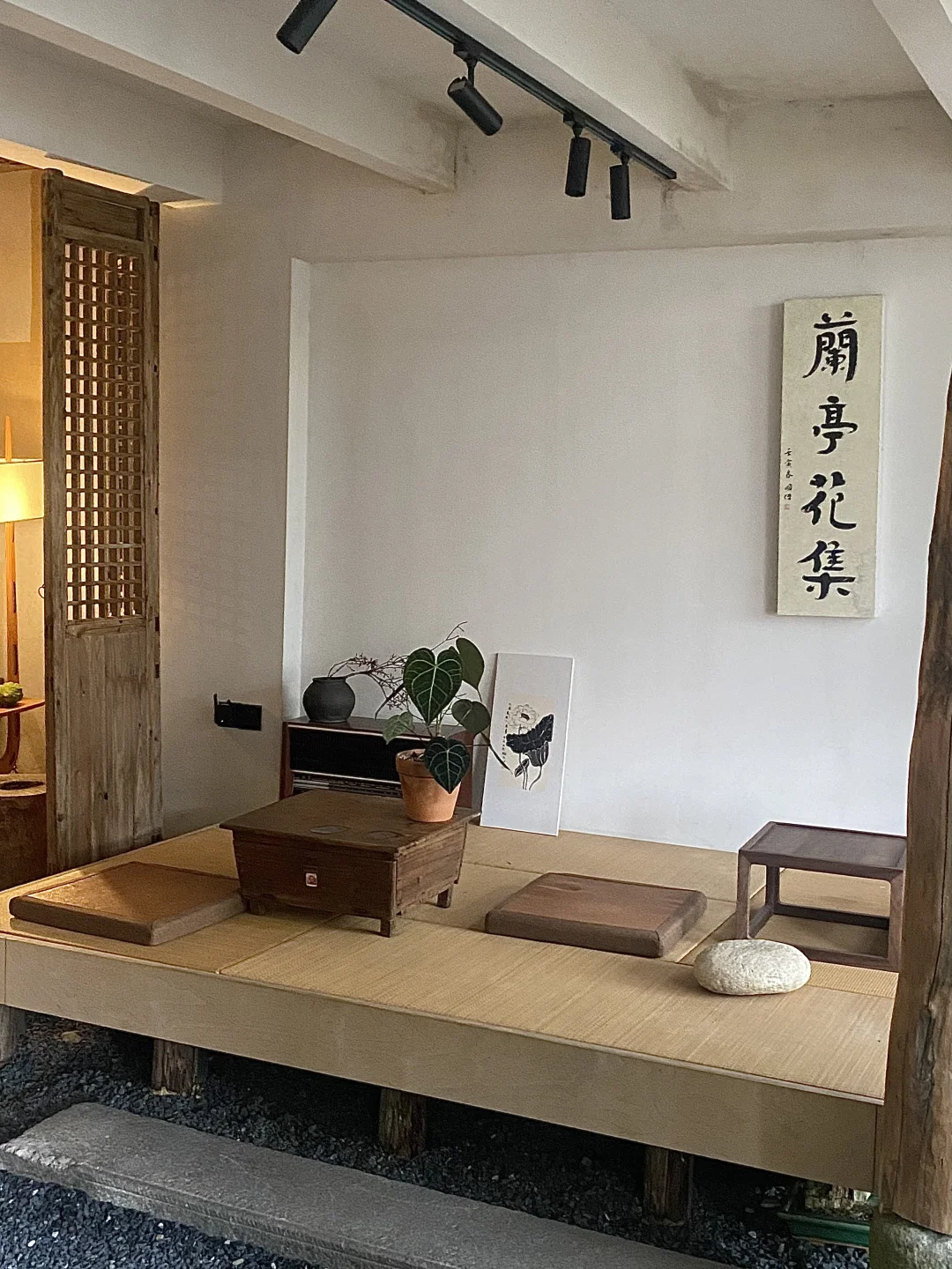 （惠州）在江边...中式风室内庭院咖啡馆