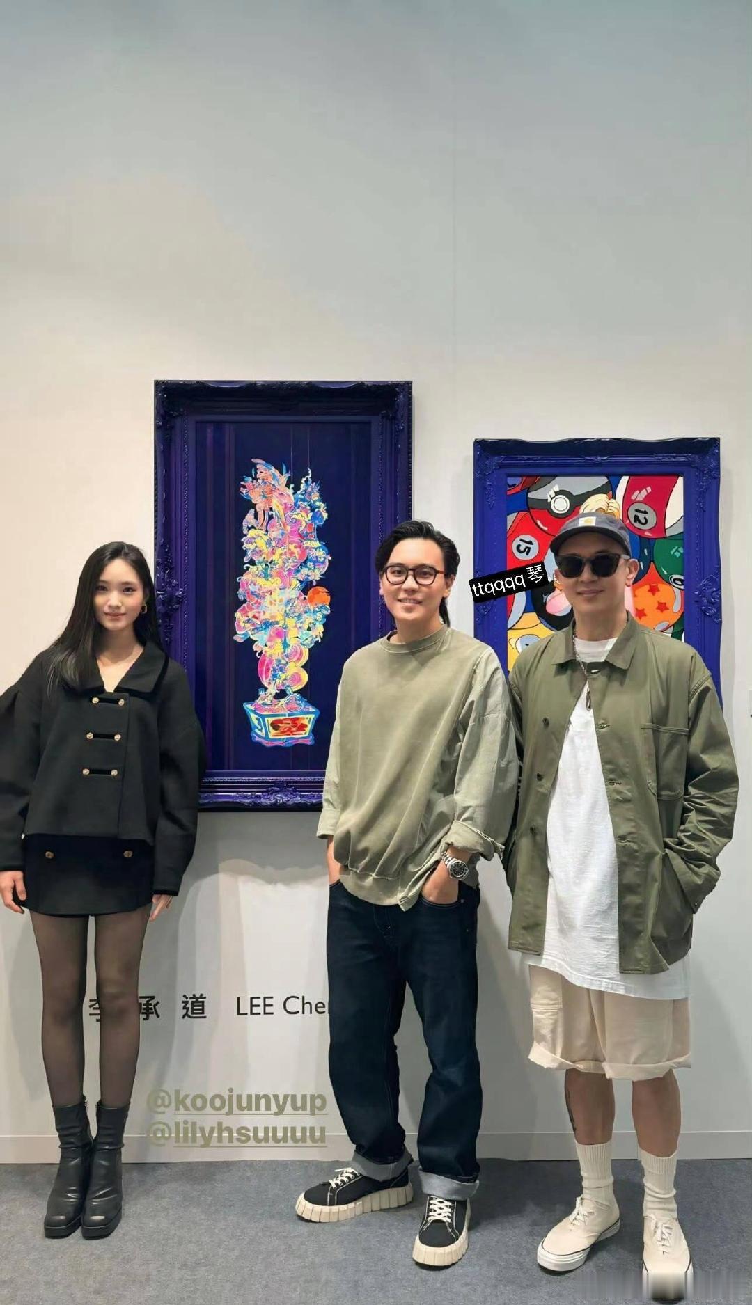 #具俊晔与小S二女儿合照#我觉得她长的好像一个爱豆 但是想不起是谁了[允悲]#小