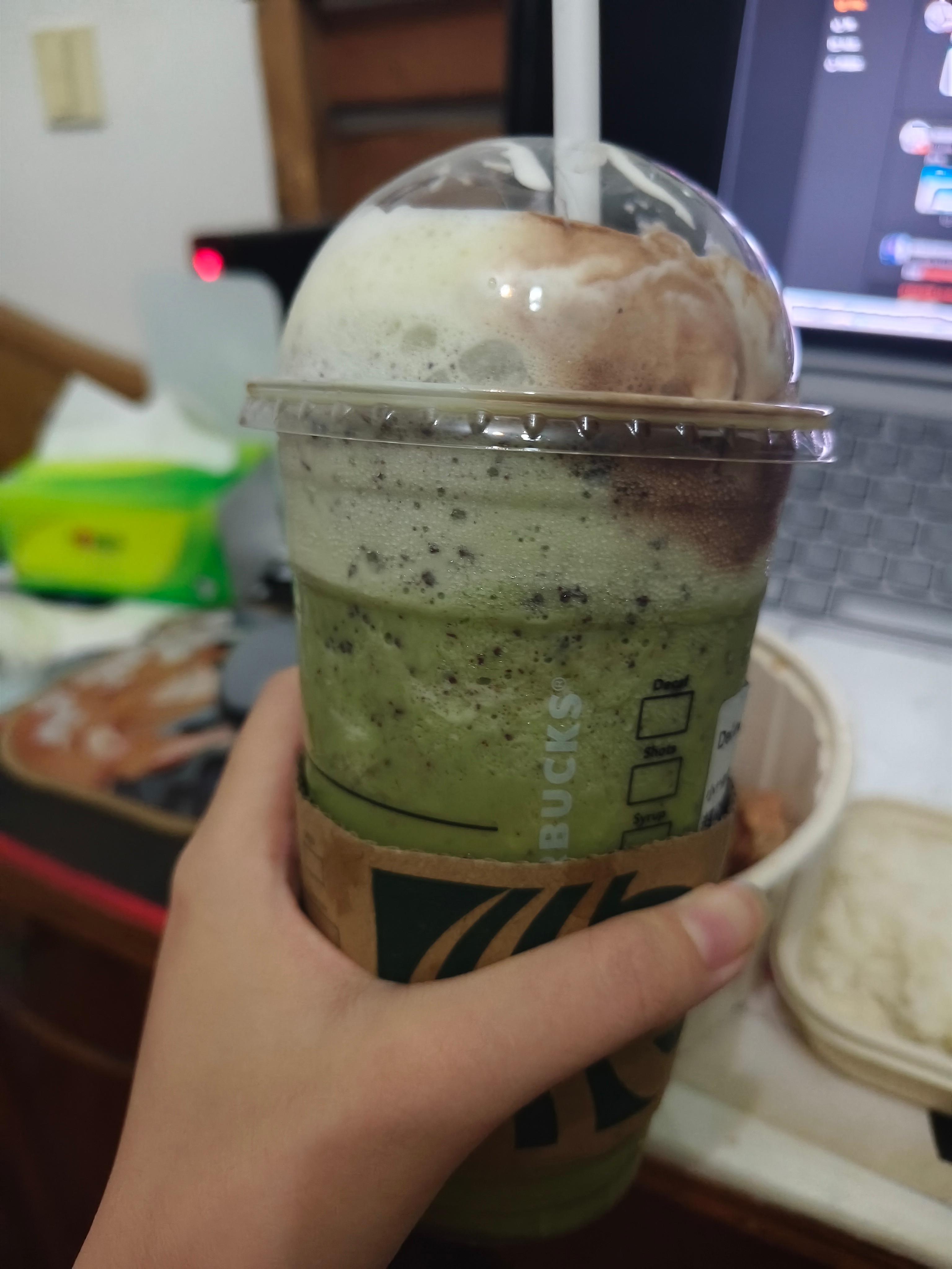 抹茶星冰乐好喝好喝 