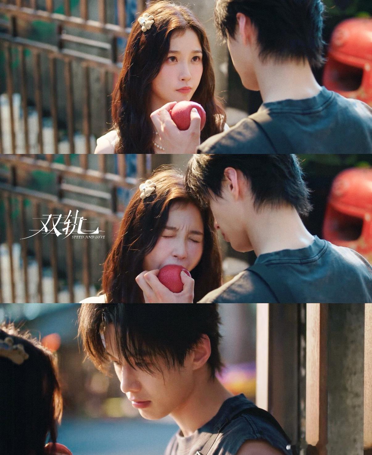 暧昧期咬一个苹果都像在接吻 谁被这波暧昧戳中！姜暮咬靳朝吃过的苹果，像接吻般心动