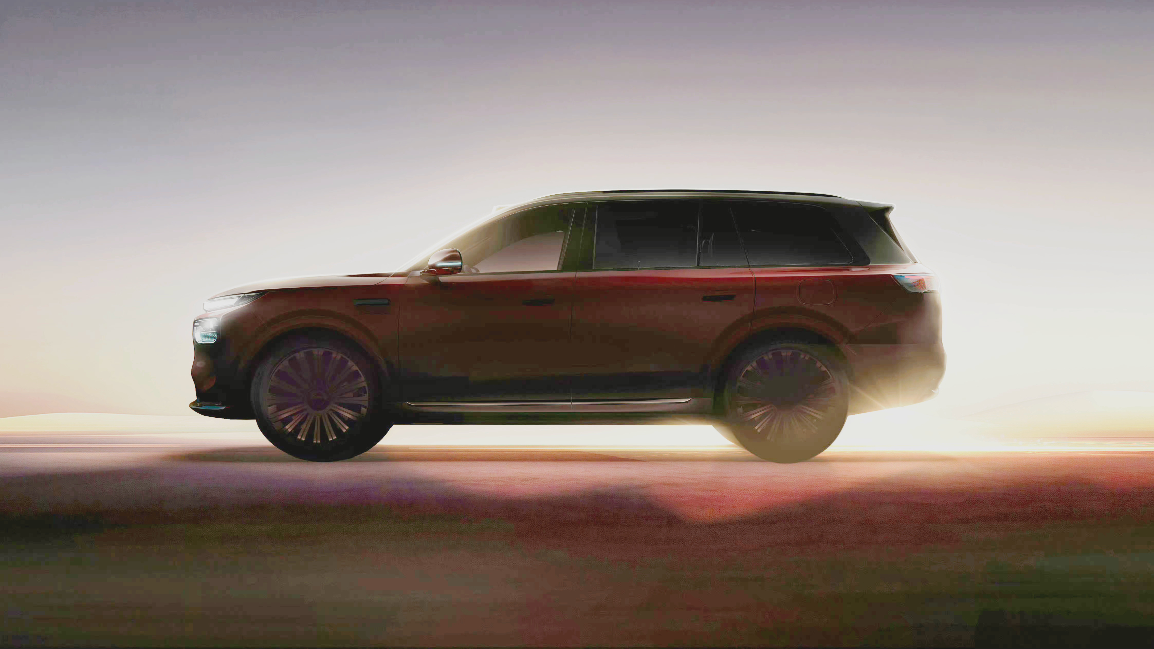 奕境预告图，又是一台大六座SUV图片拉亮看一下，又理想又问界的