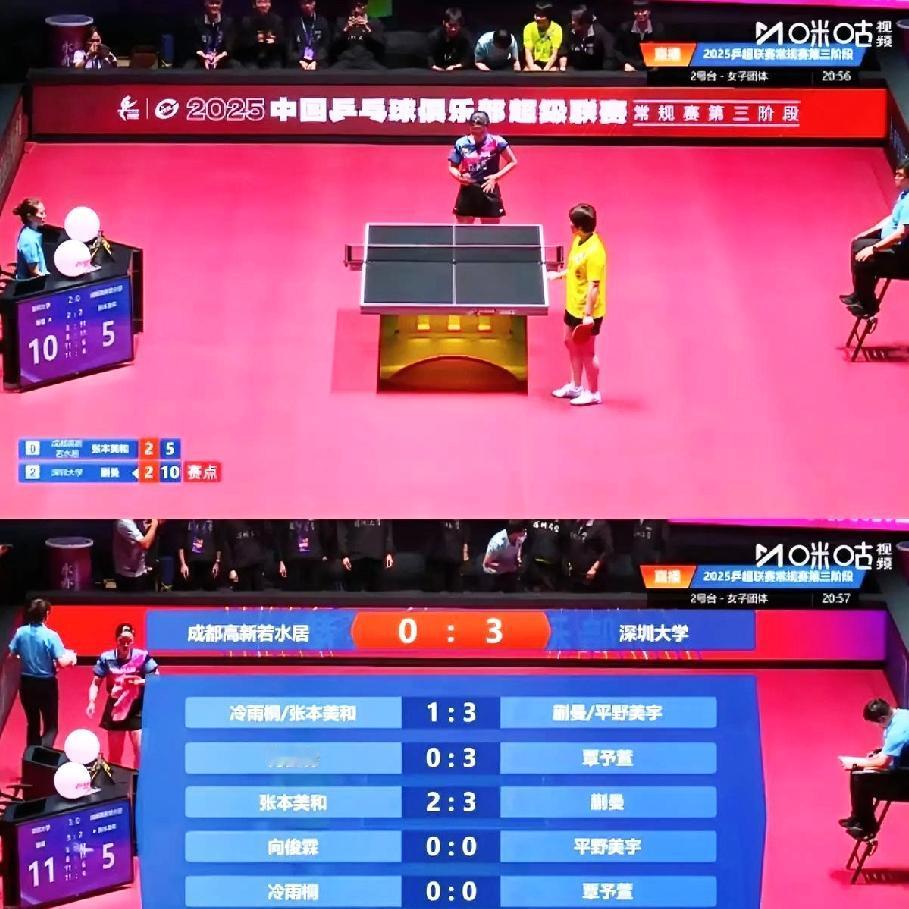 蒯曼你太争气了，
让二追三拿下张本美和。
你成功的突破了自己的心理，
“复仇”之