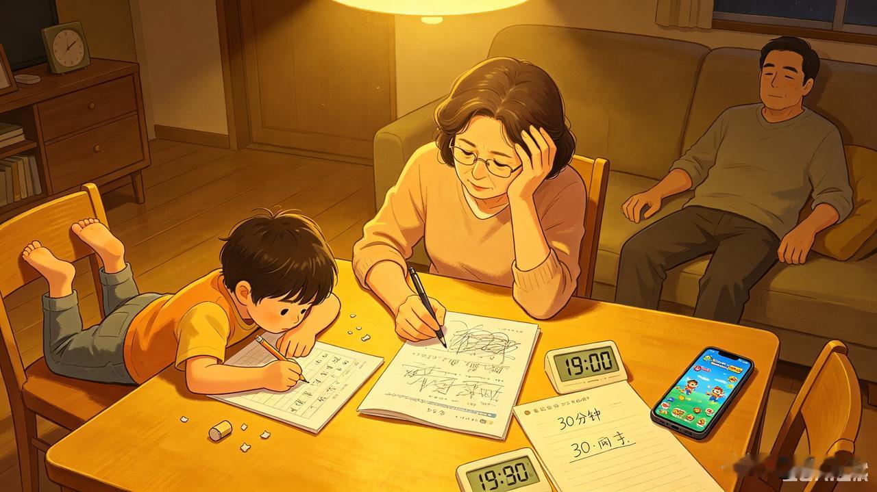 这句话道出了多少中年女人的烦恼↓↓↓
孩子3分钟的家庭作业，写了30分钟；
孩子