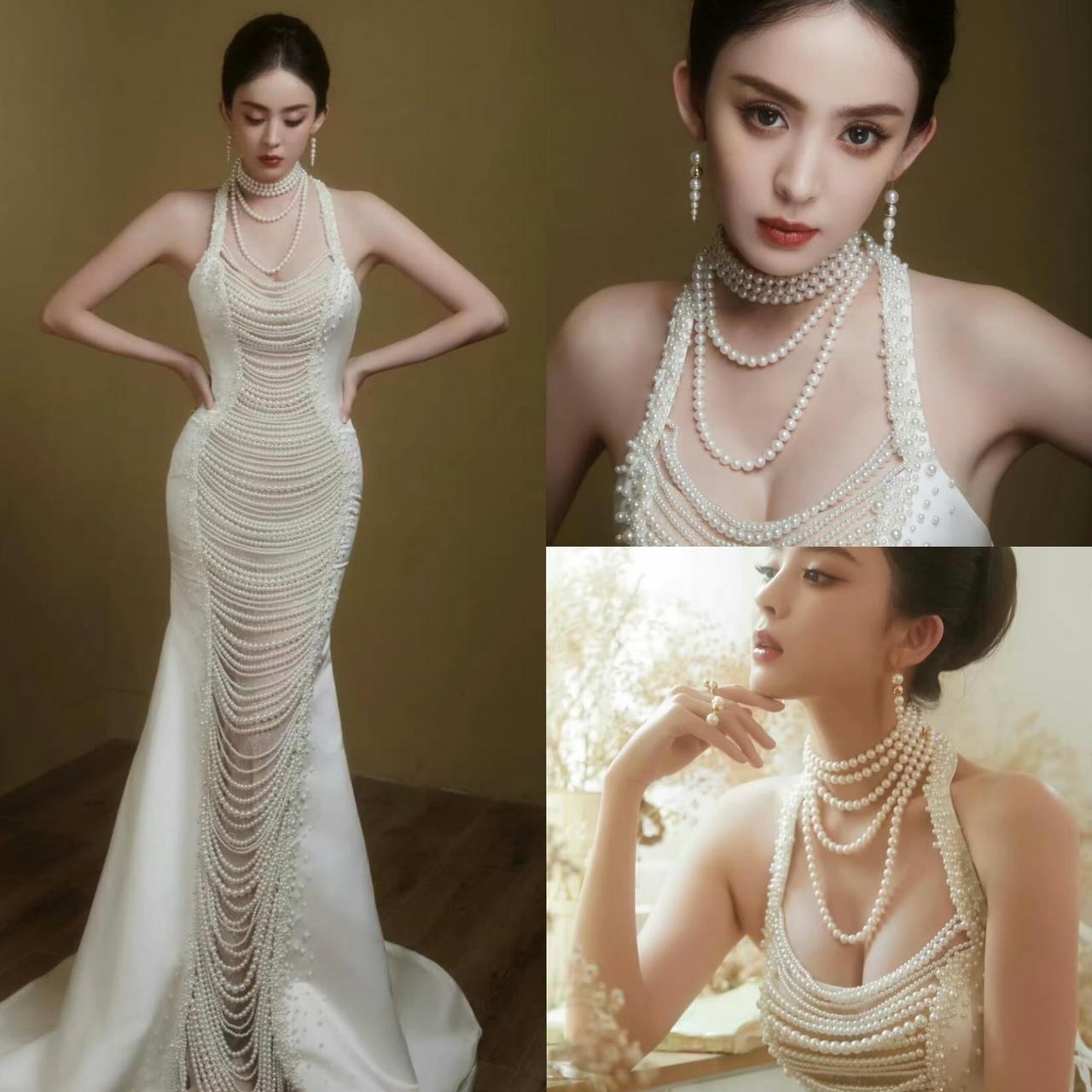 古力娜扎不仅颜值在线
那气质更是没得说
女王范儿十足，却又带着一丝温柔与甜美，这