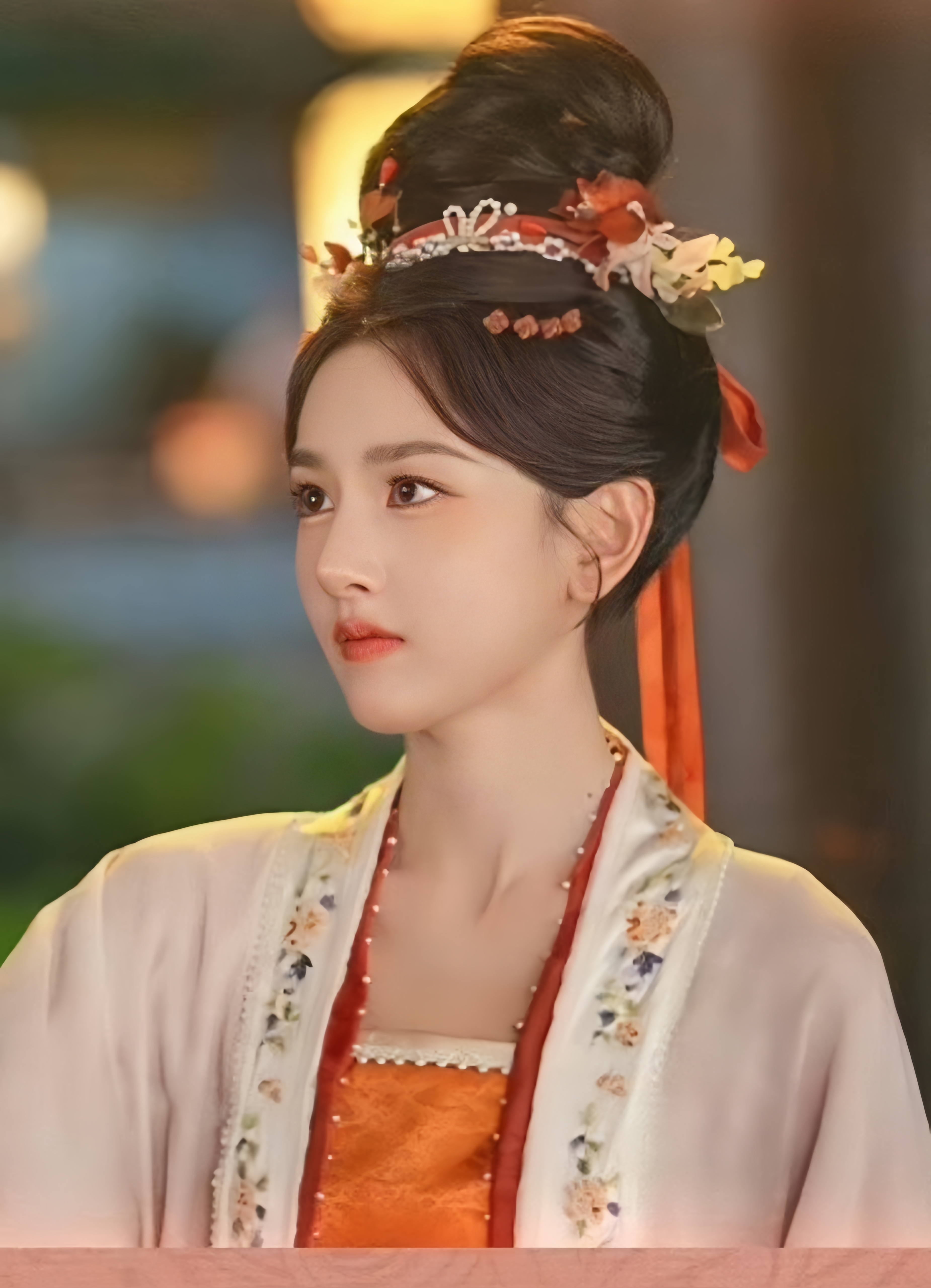 宋祖儿司宫令七夕剧宣物料，祖儿这套造型温婉又明媚，古色古香，越看越好看司宫令七夕