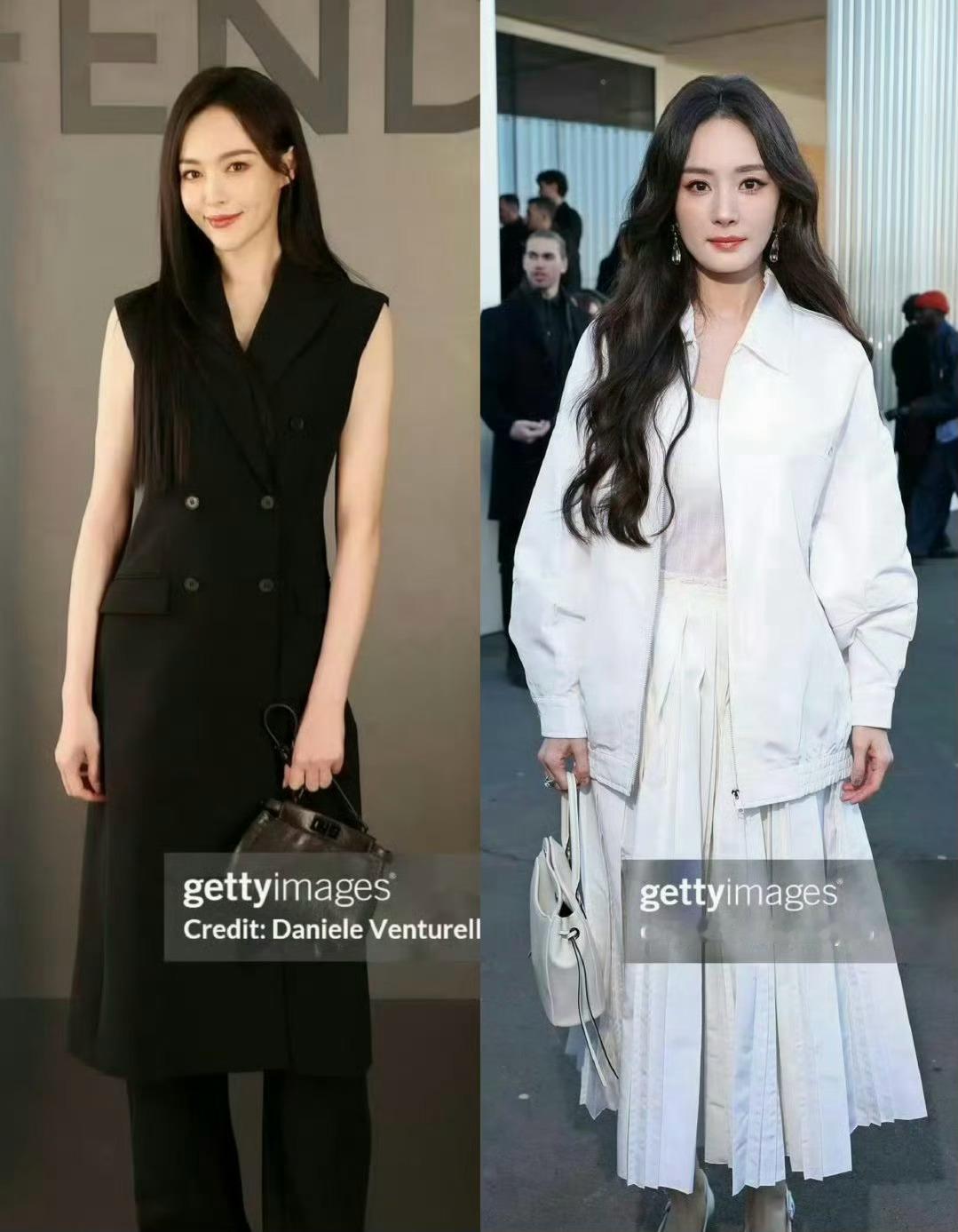 杨幂唐嫣看秀生图，谁的状态 ok？TODS大秀