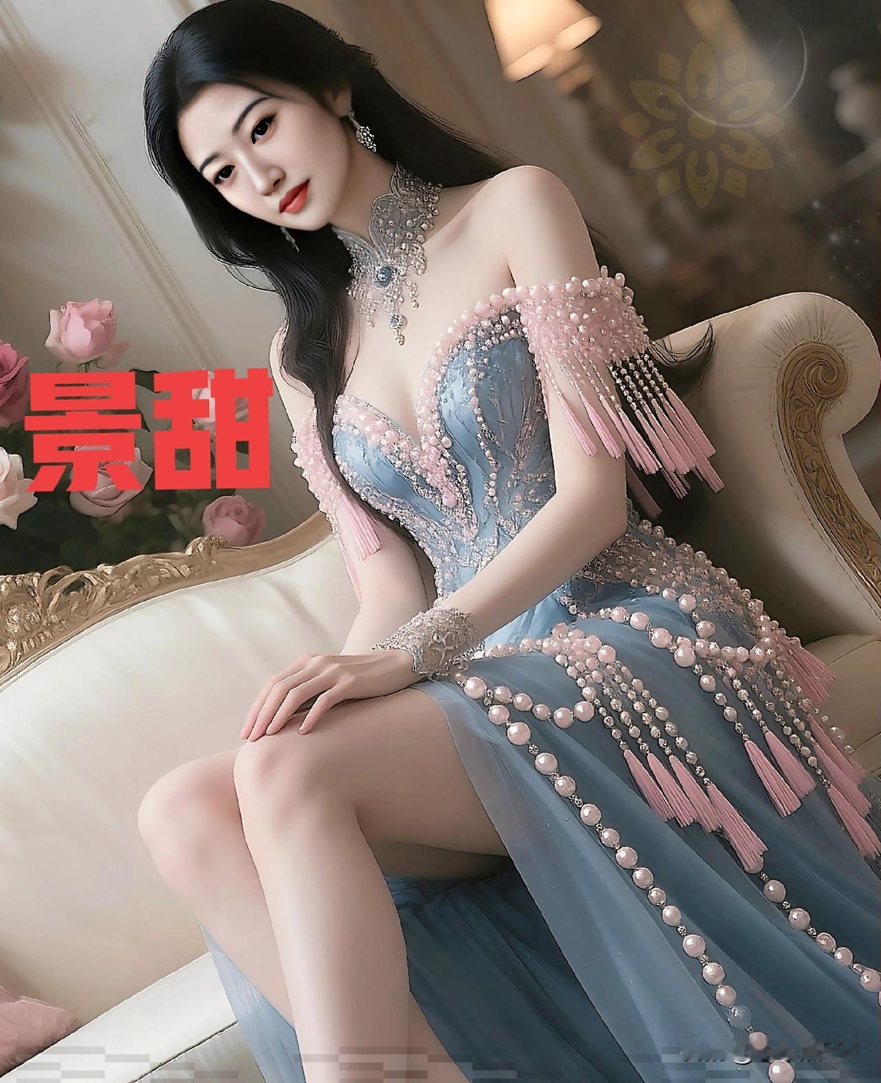 景甜礼服裙造型惊艳绝伦气质优雅性感妩媚让人眼前一亮 女明星 气质女明星 景甜 ​