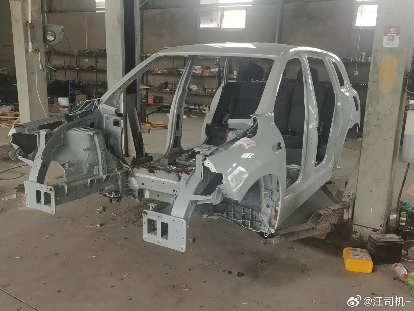 猜车，铸铝扭力盒+冲焊塔顶 ​​​