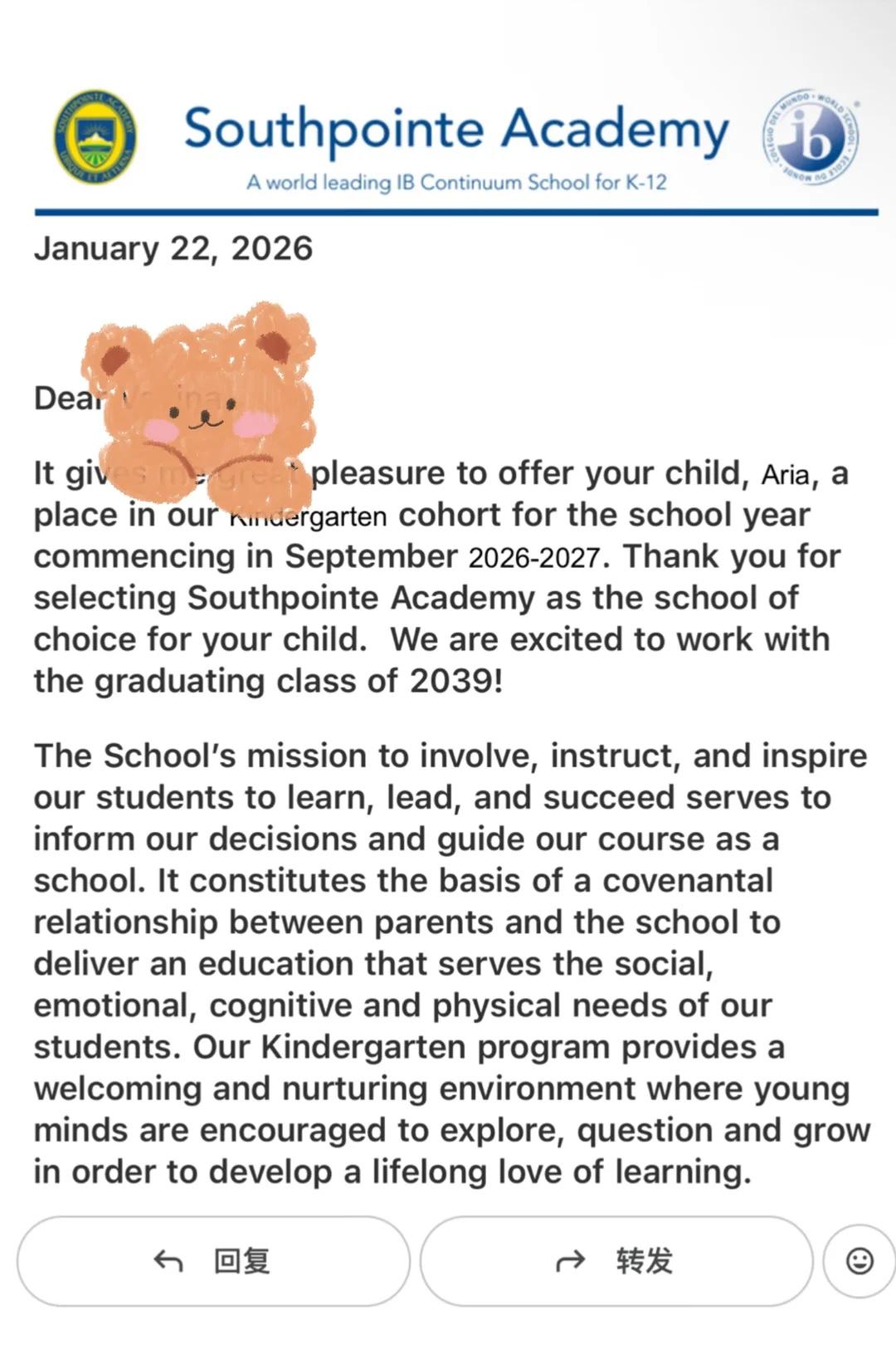 妹妹录取成功
妹妹如愿了，恭喜🎉小吞金兽又进阶成功🏆北美生活  温哥华私校 