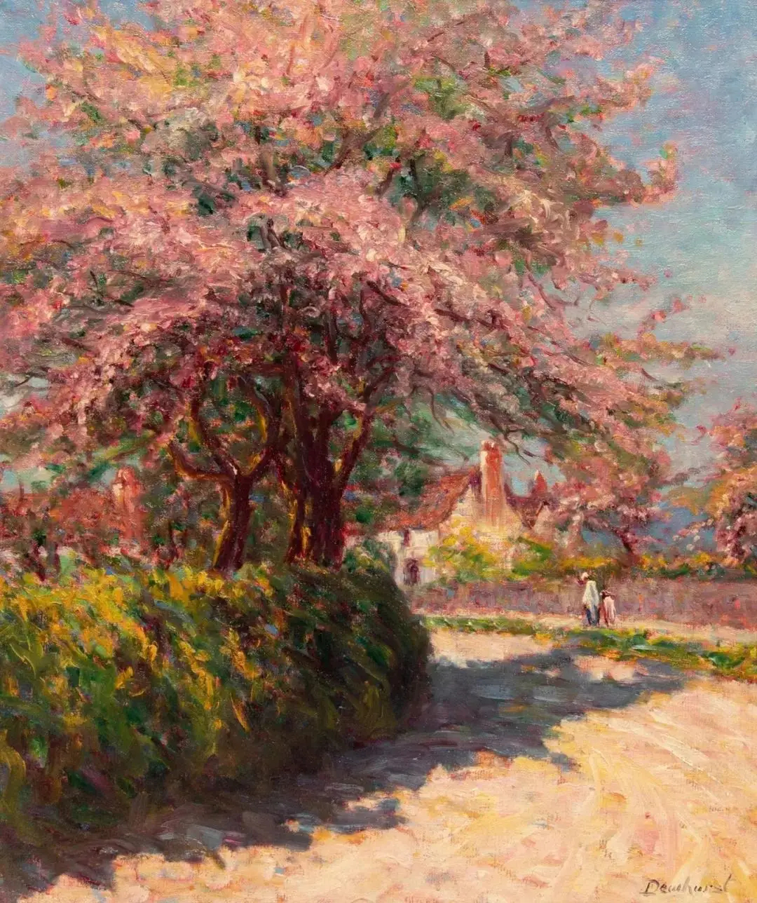 英国曼彻斯特的“莫奈”——杜赫斯特！Wynford Dewhurst绘画作品欣赏