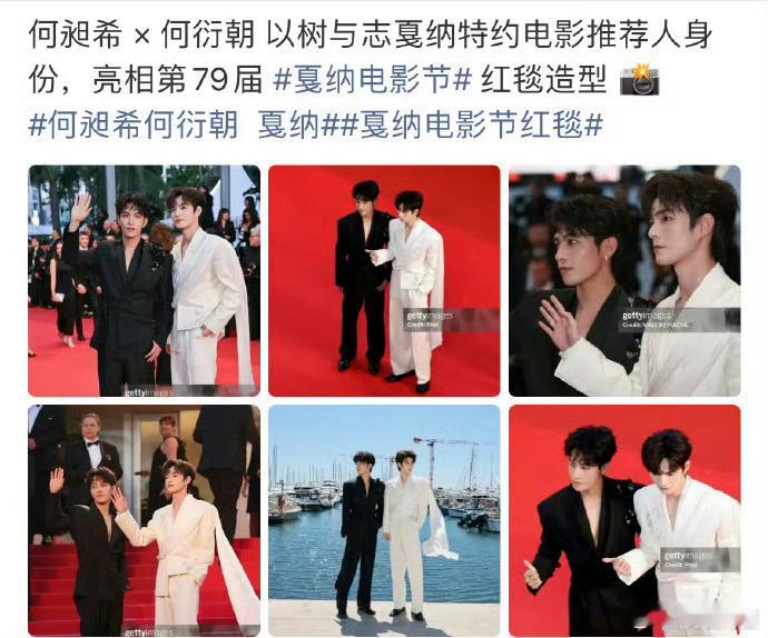 他俩一开始破釜沉舟就是要环的时候多少人笑啊，结果现在是代言也有了，戛纳也去了。虽