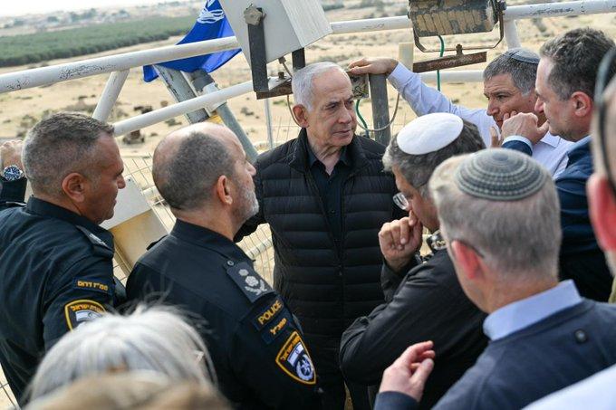 内塔尼亚胡：今天，我与国家安全部长、国防部长、专员、副总参谋长、辛贝特局长以及各