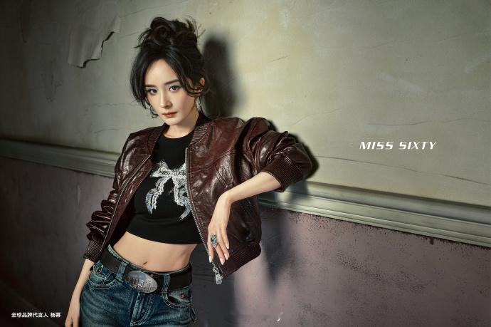 杨幂MISS SIXTY大片 又复古又洋气 