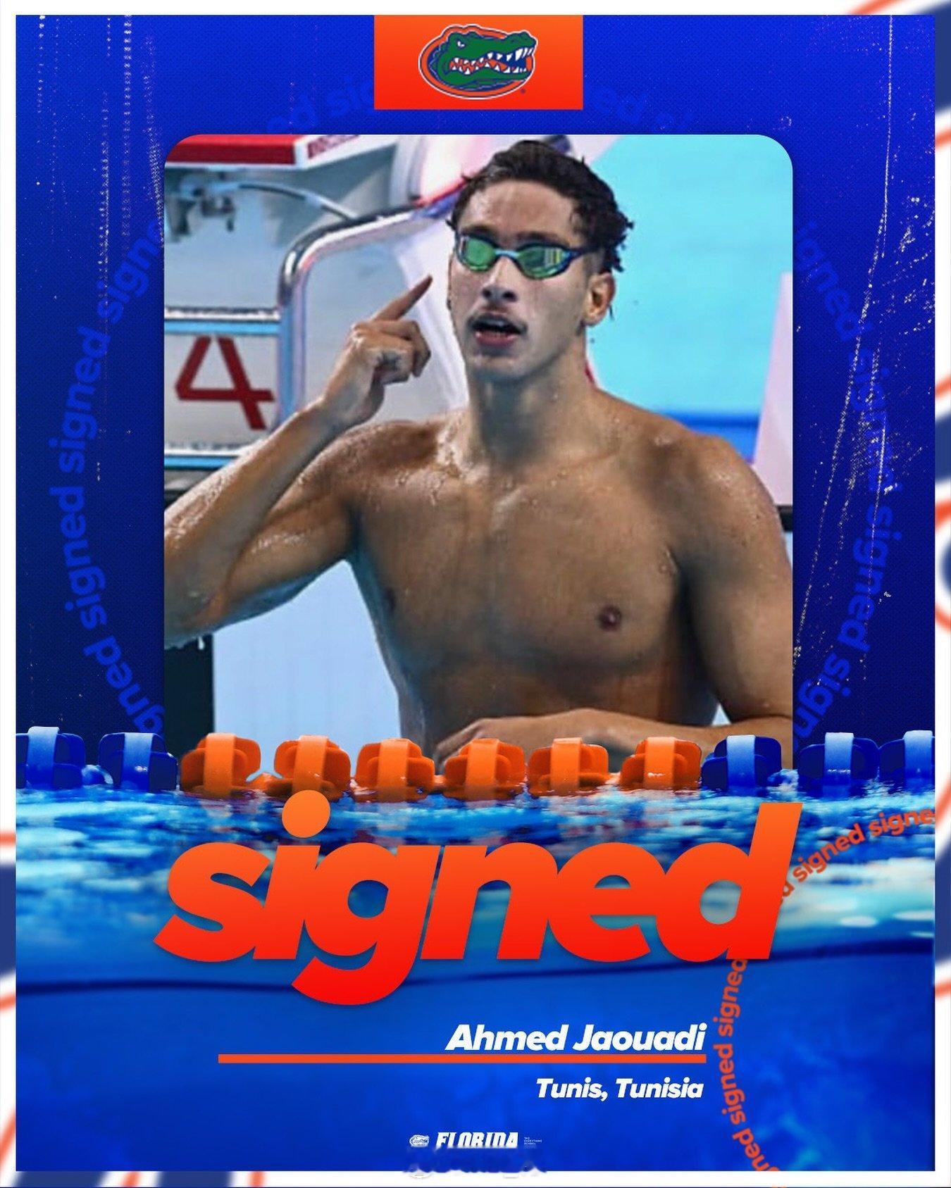 🇹🇳Ahmed Jaouadi官宣入学Florida🐊看看和世界最顶尖男女