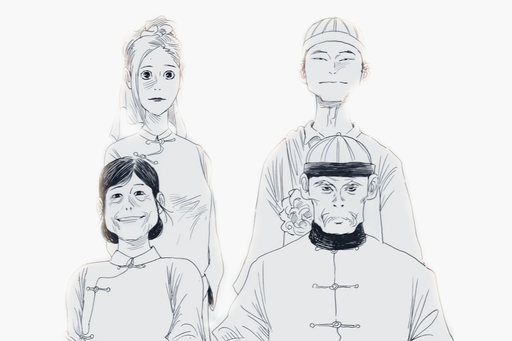 “福贵，你咋越来越开心啦？”“老头子啰，再不开心，就没时间啰”