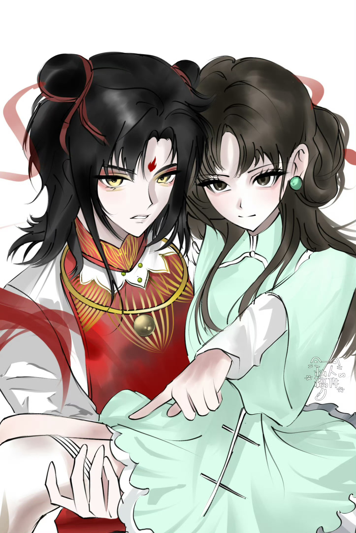 about me 私设oc💖·小妍-妍之-妍妍·目前设定的是一条青色的小人鱼｜
