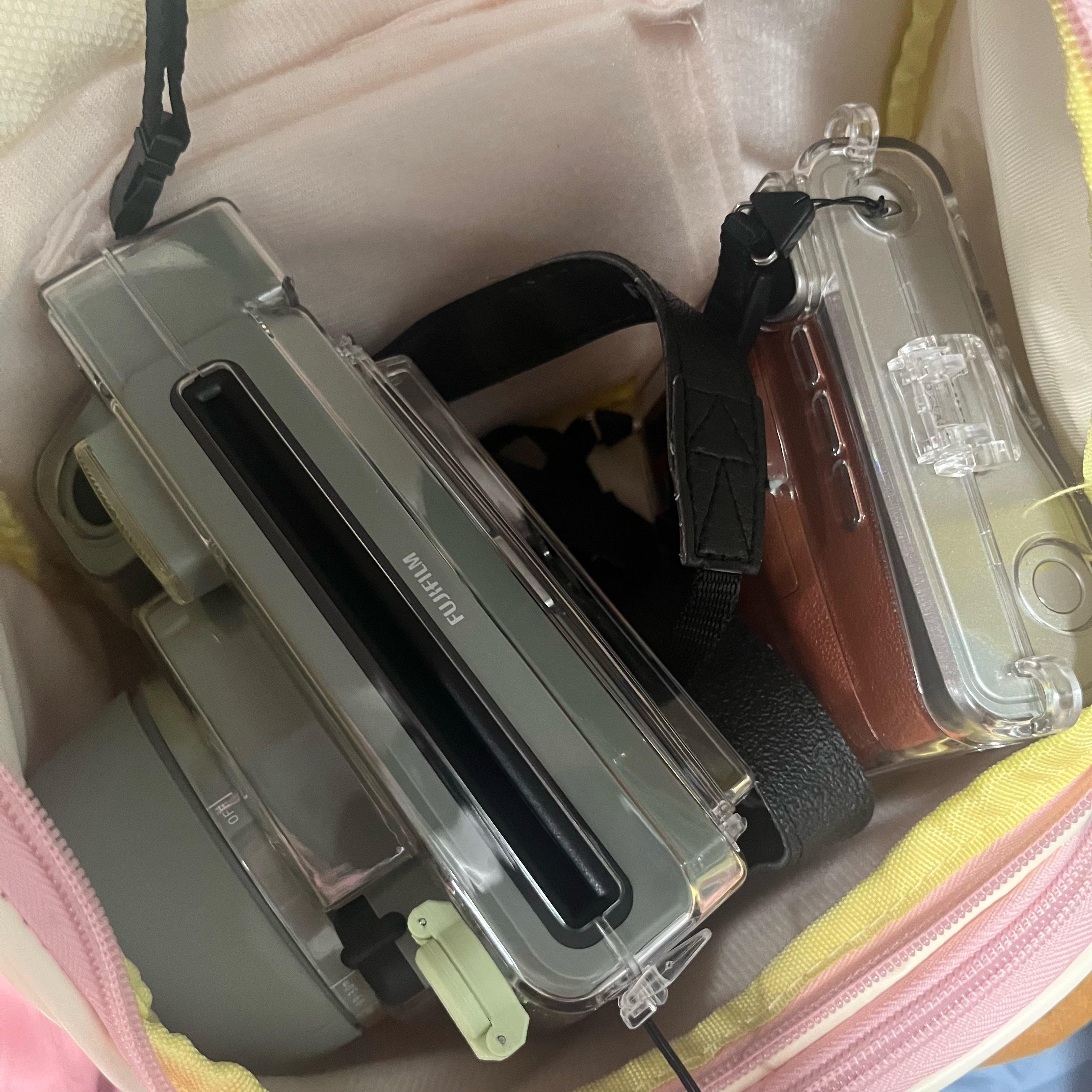 给我的大拍和小拍换了个新包包[努力] ​​​