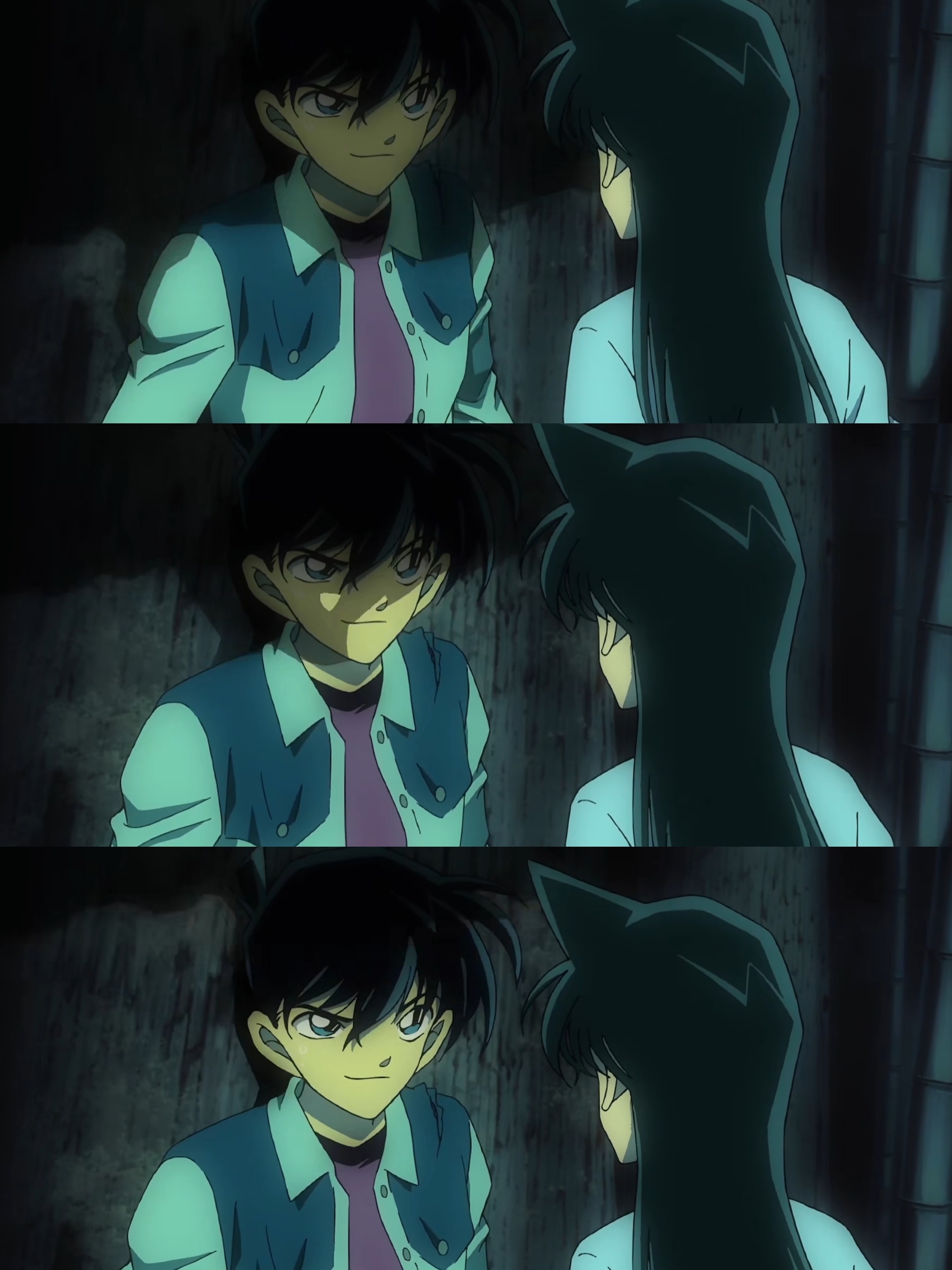 谁说这柯南老了这柯南太浪漫了  平和的感情线，我真的感觉我可以反复观看无数次，不