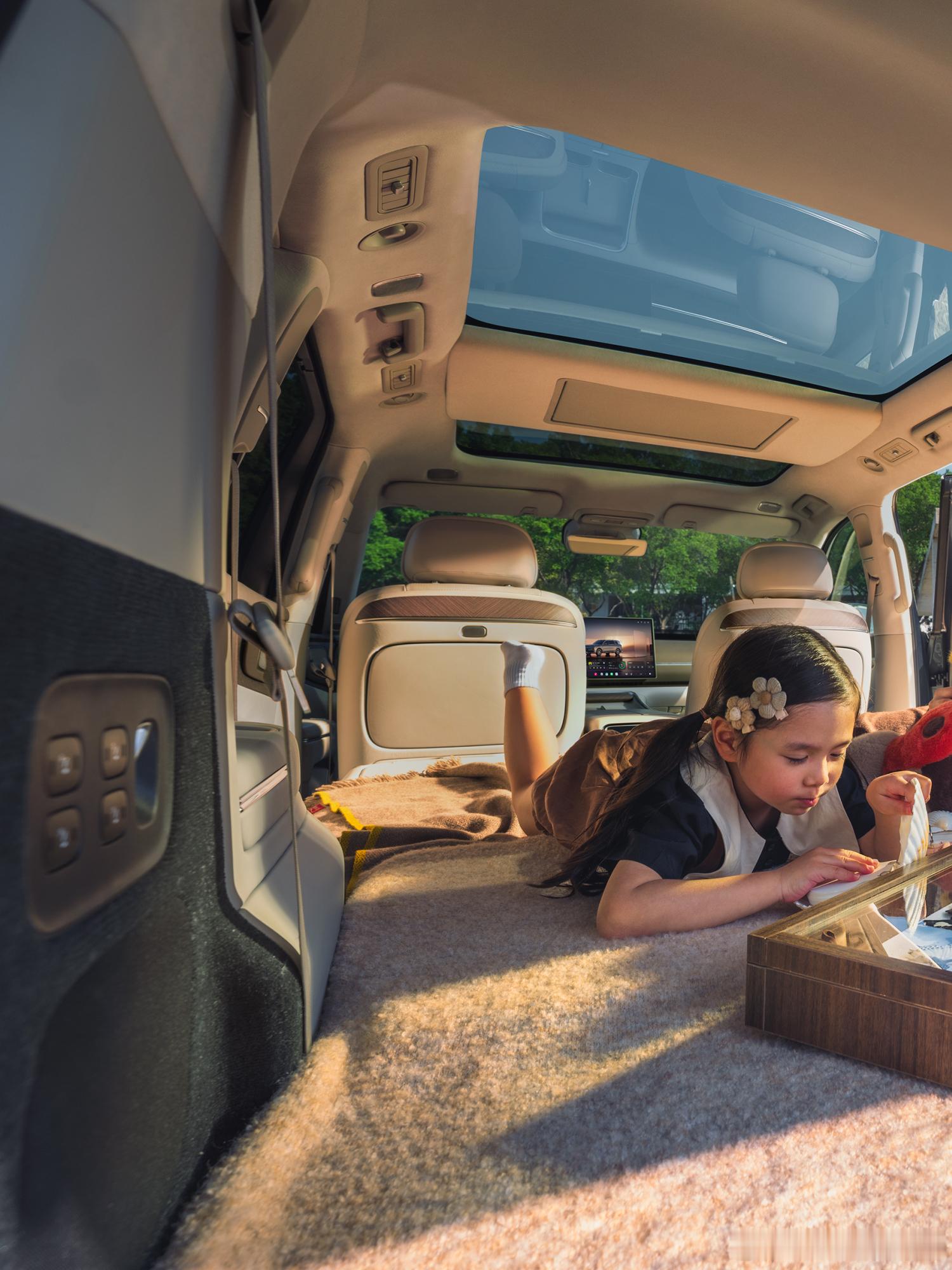 零跑 D19 这张图看，二排座椅也能向前折叠放平啊？有点东西啊。新能源汽车零跑D