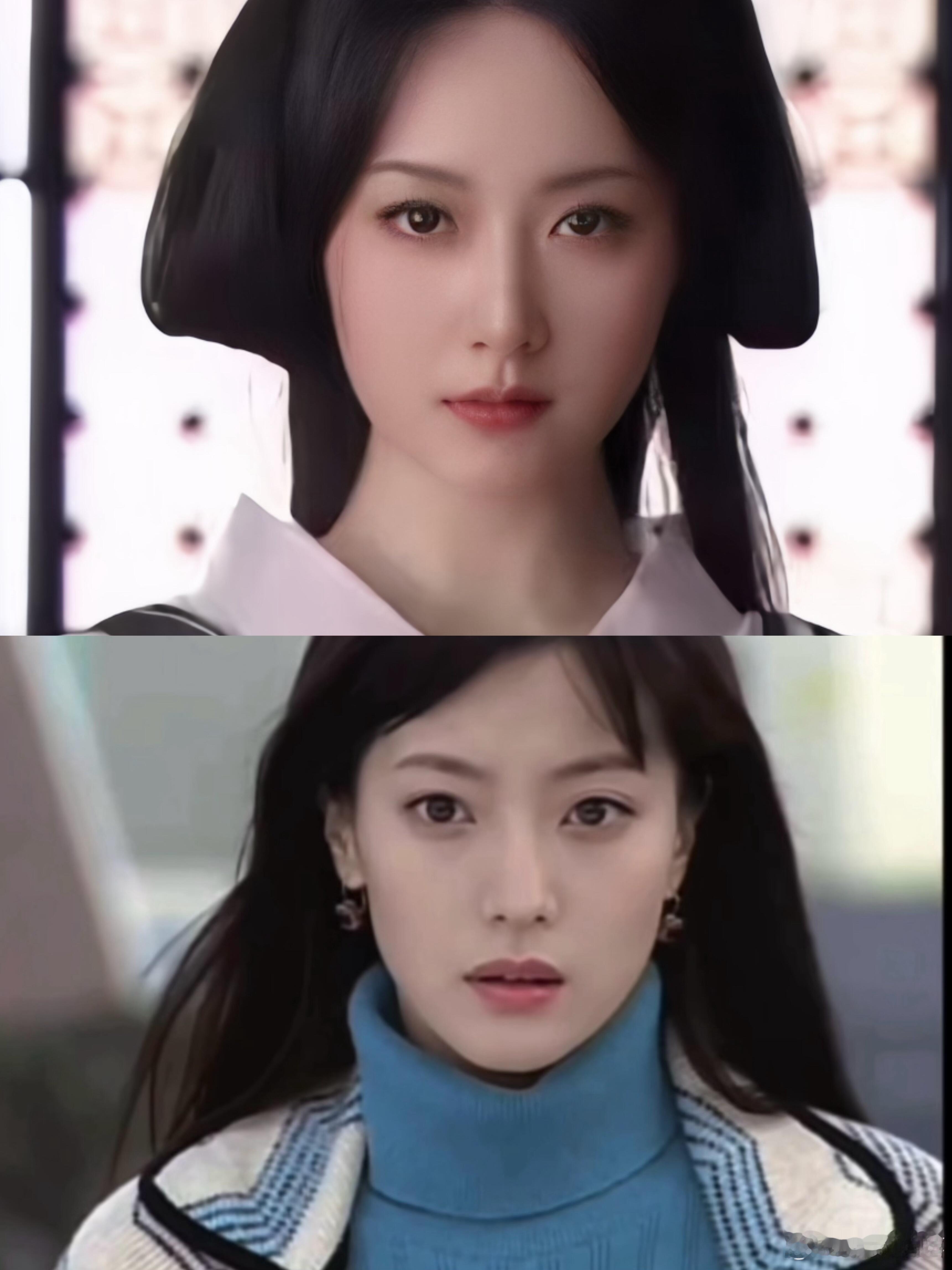 白冰和金喜善是一种类型的美女吗？两个人都演过玉漱公主，古装真的好漂亮，是不是这种
