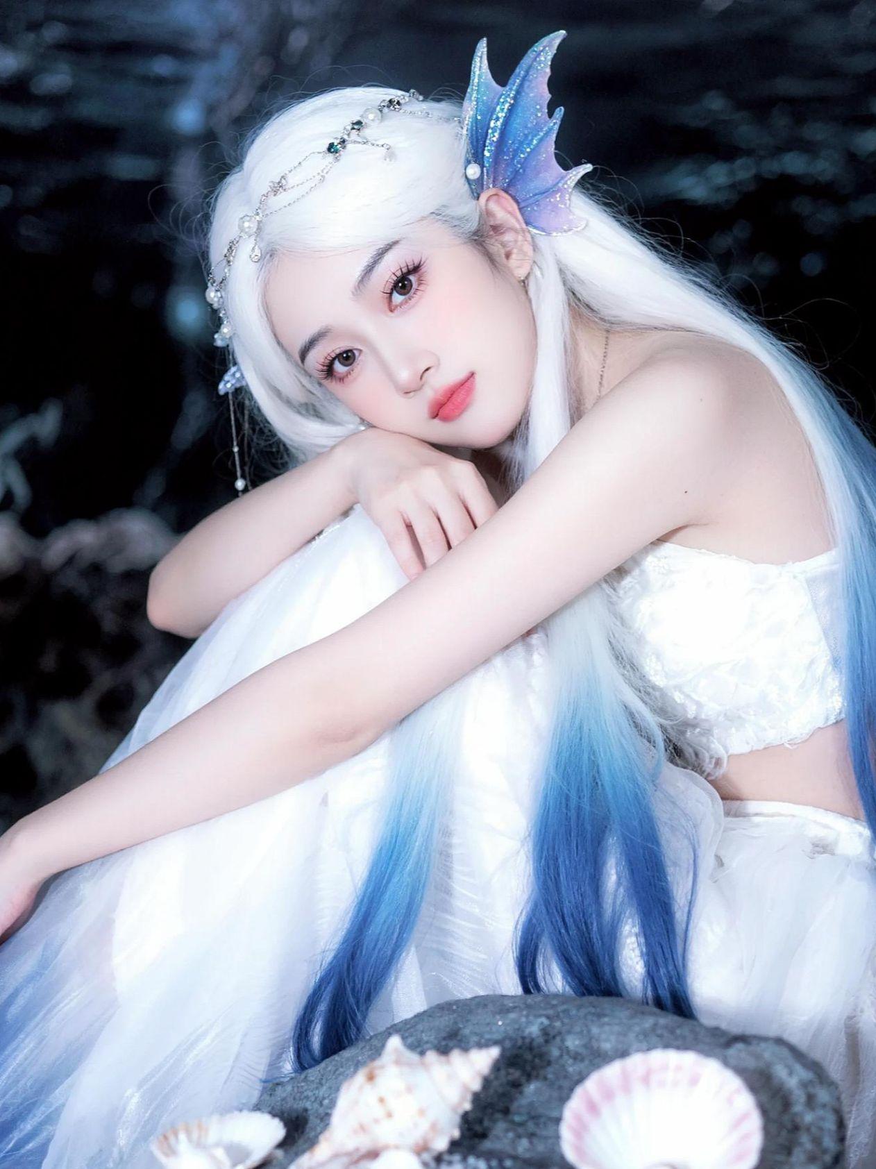 AI鲛人梦幻照 抖音ai创作 抖音玩法合伙人计划