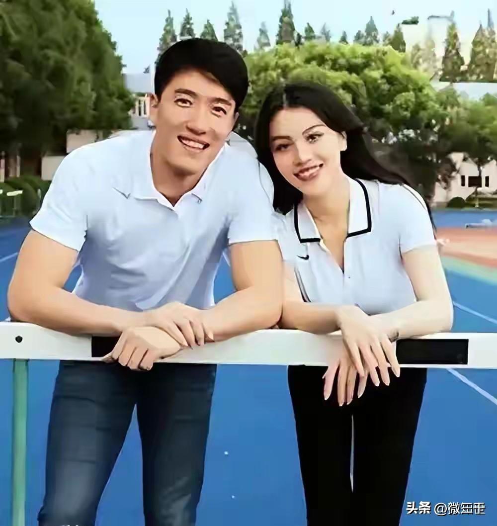 其实葛天和刘翔挺有夫妻相的，当年很可能是由于这个原因，让他们相互觉得对方就是此生