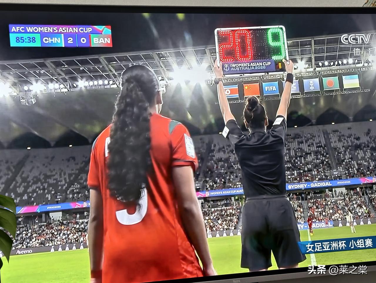 2：0，中国女足战胜孟加拉女足，虽胜不足喜，这种踢法令人着急啊，稳稳地输给朝鲜队