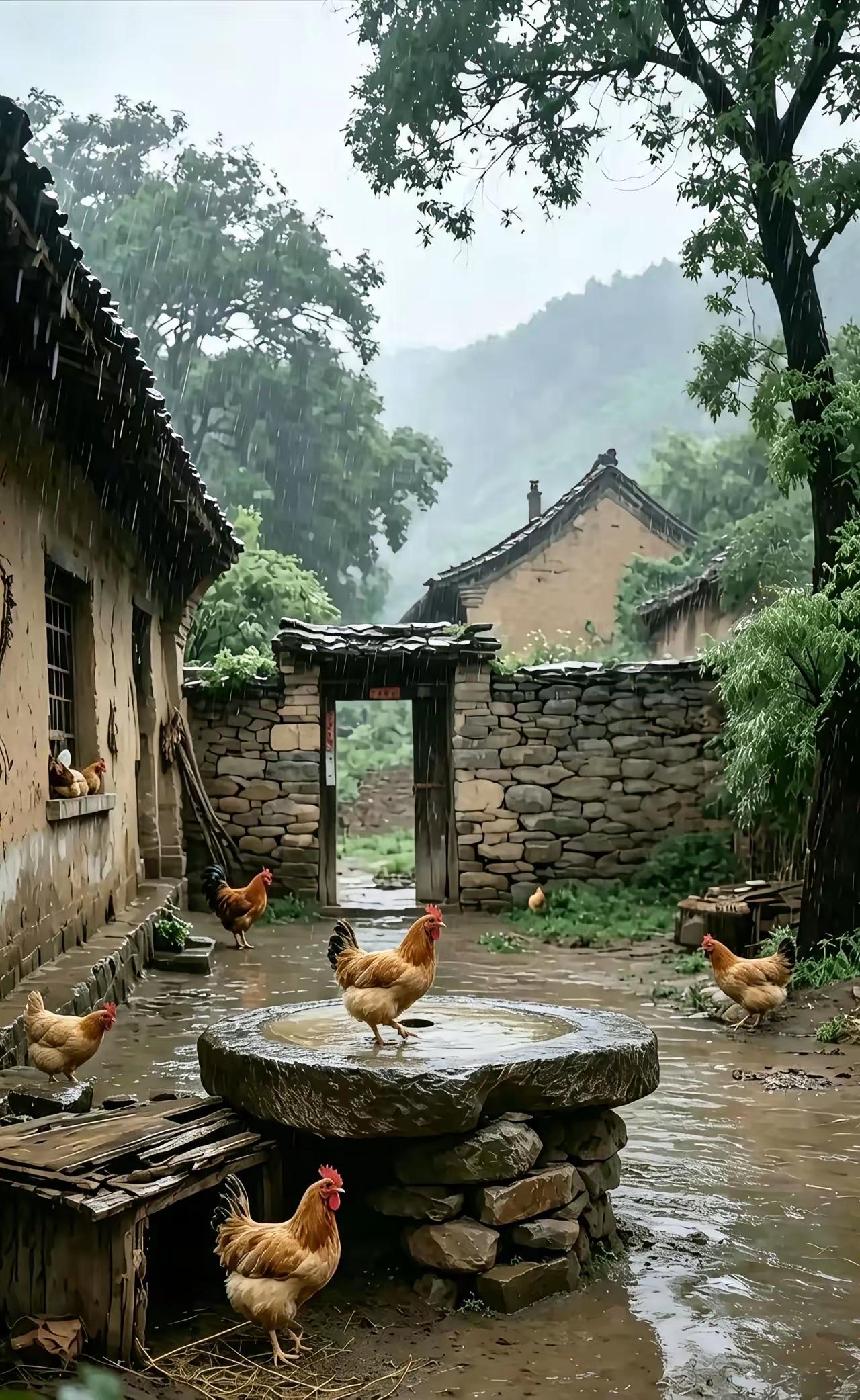 我工资5300元。
我老公建议我：
每月从我的工资里拿出300元买粮食，在我老家