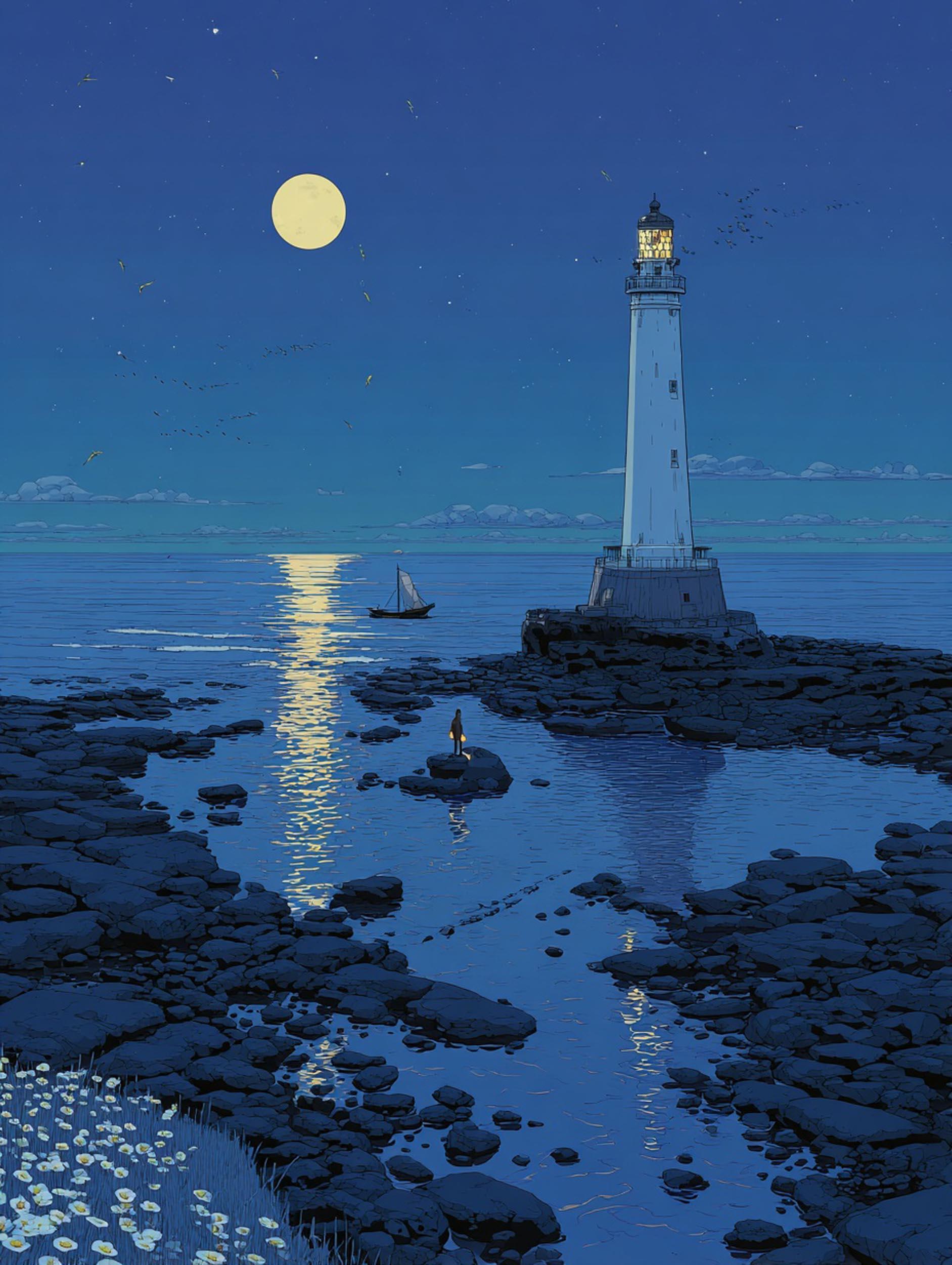 晚安🌛      “ 在人海里相遇的人，终究要还回人海里。” 