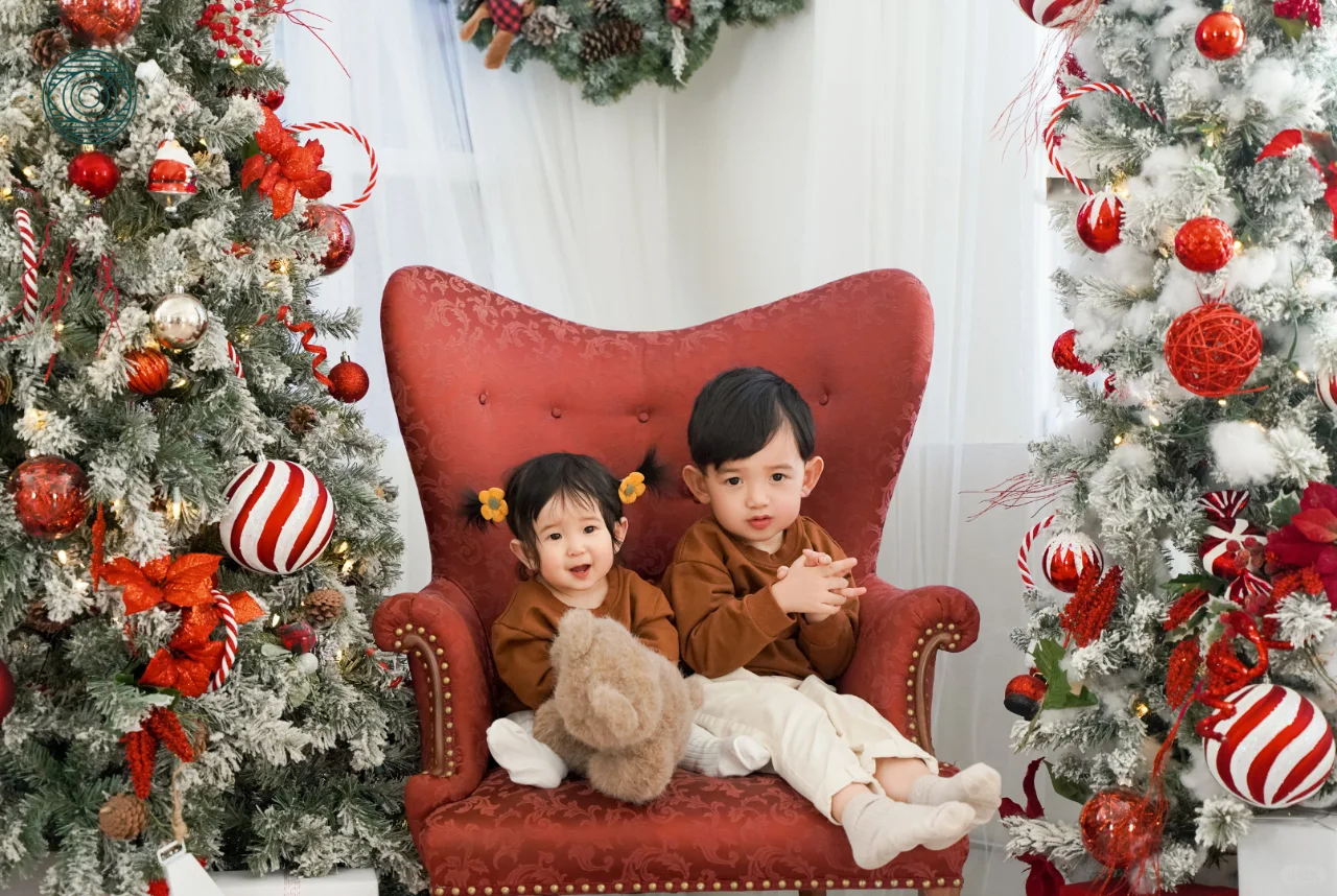 满满仪式感｜今年的圣诞节全家福这样拍🎄