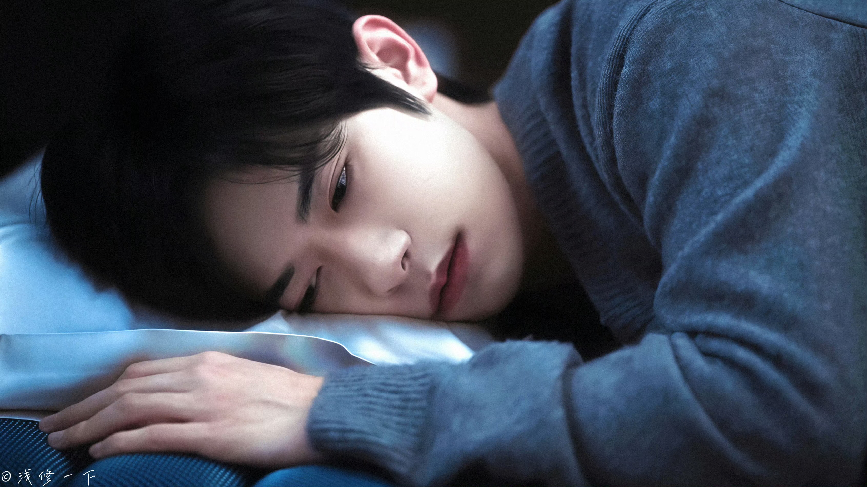 哥哥好好亲的样子 