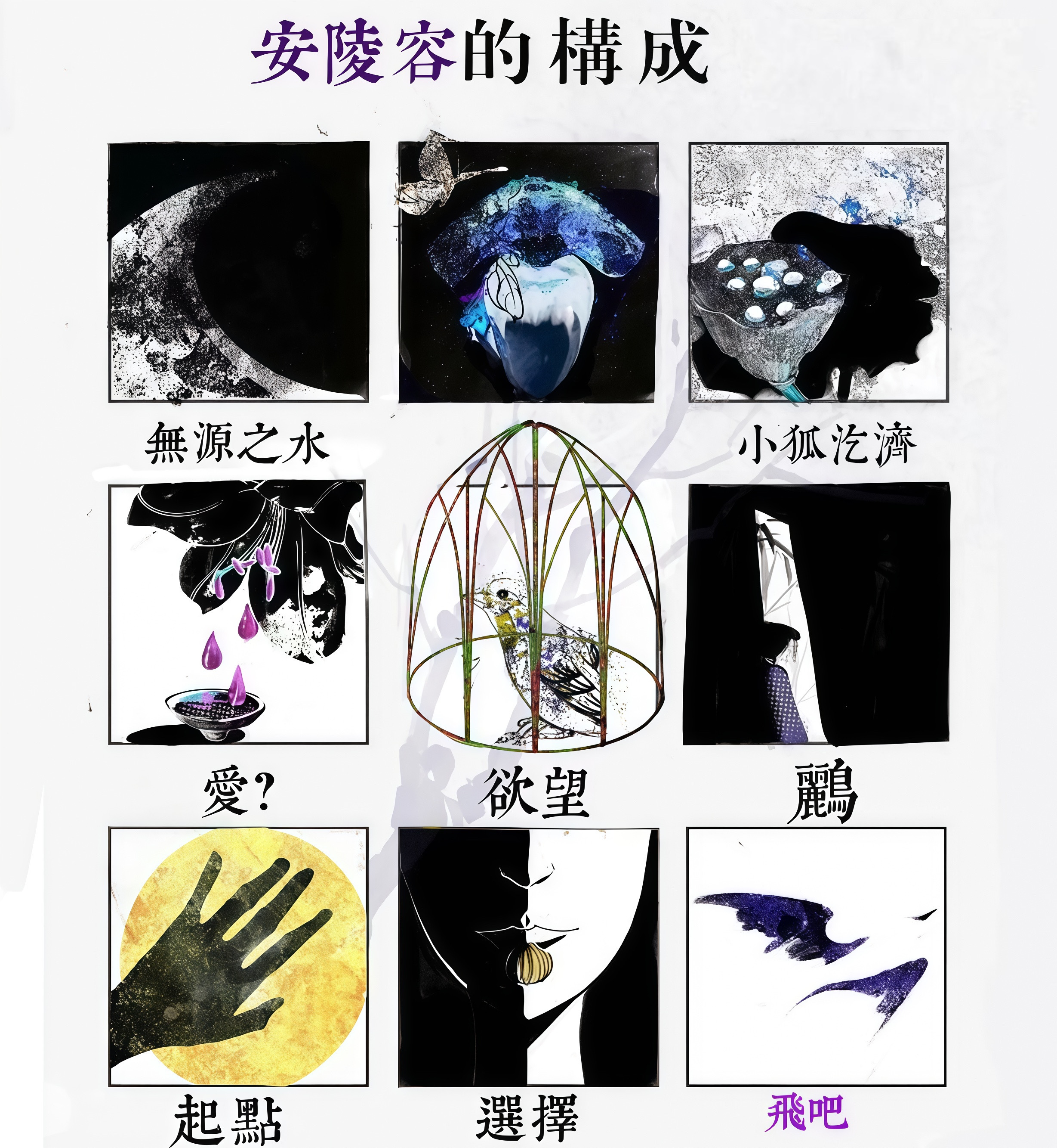 安陵容的构成 [求关注][拜托] ​​​
