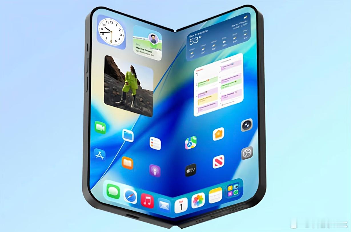 曝iPhoneUltra无折痕技术和OPPO类似 之前还爆料过iPhone的铰链