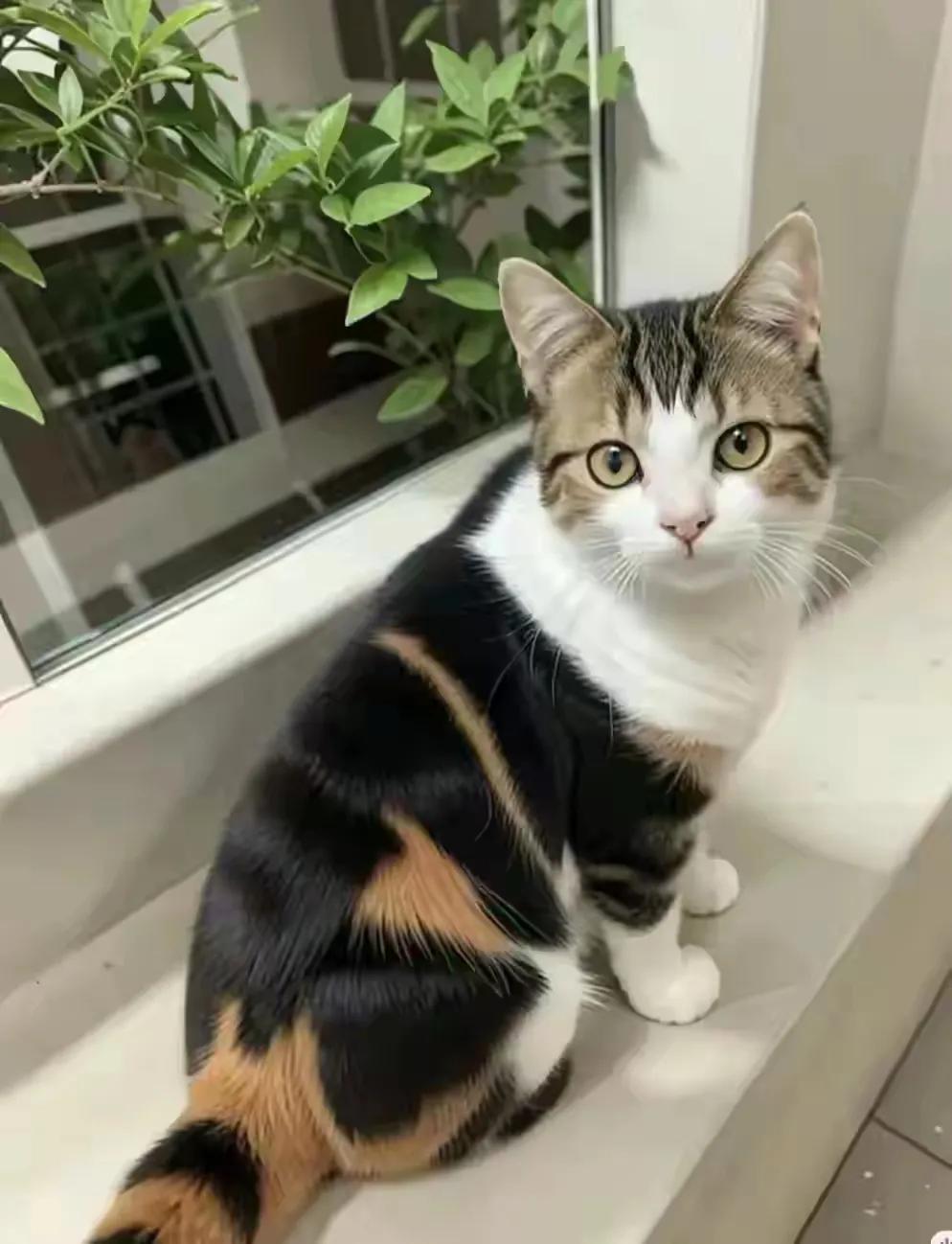 这只狸花猫咪漂亮吗？近日，广东的网友透露，这只可爱的狸花猫咪是朋友送的，因为朋友