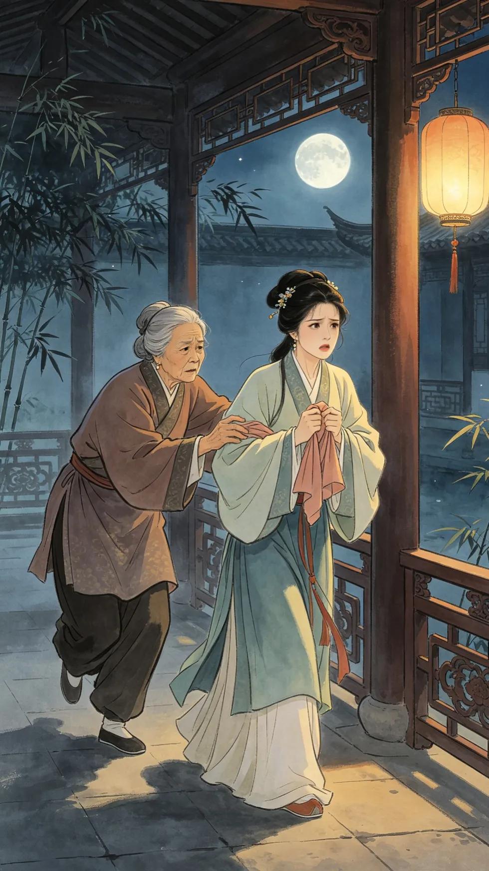 潘金莲被骗奸事件后，王婆一个动作，看后令人唏嘘。
原本高高在上的女人，只因这一次