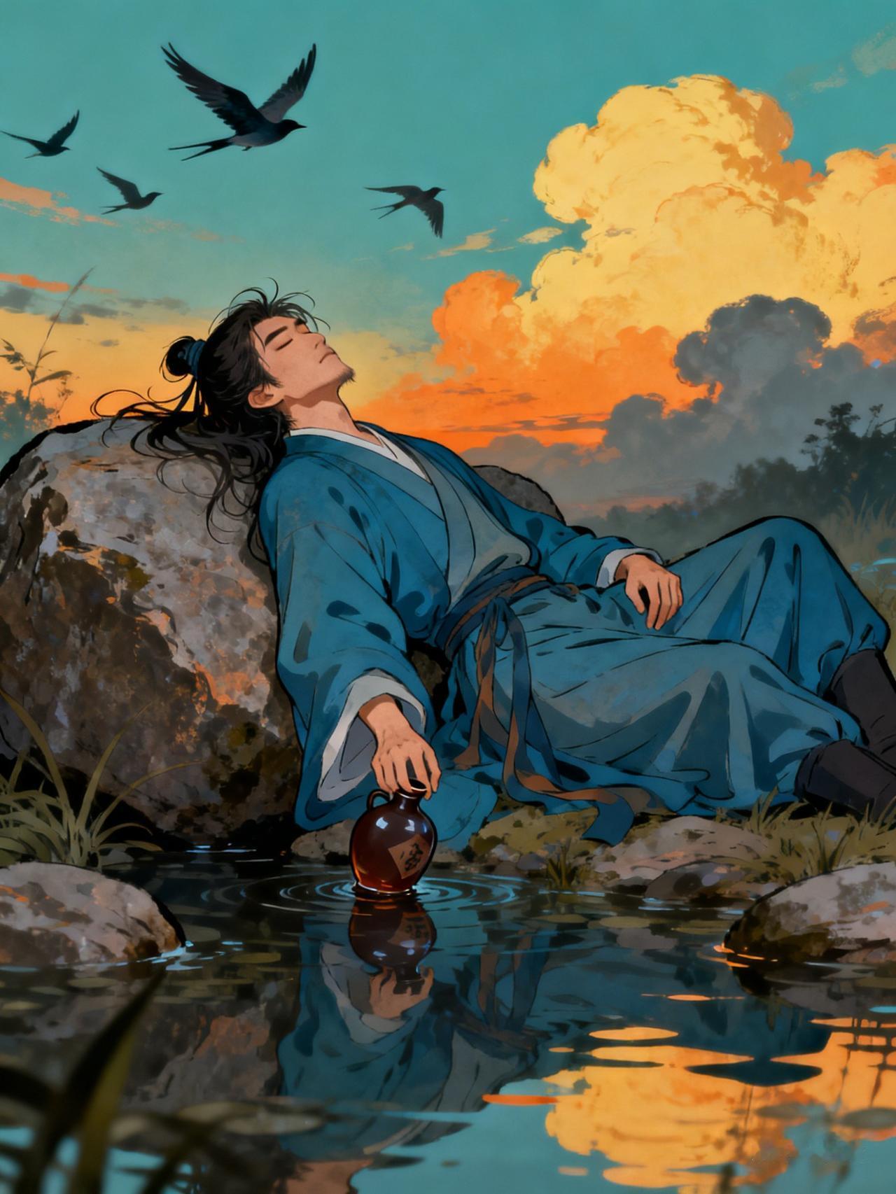 醉卧不知白日暮，有时空望孤云高

有一种感情，叫“同一区域内隐居”，有一种知己，