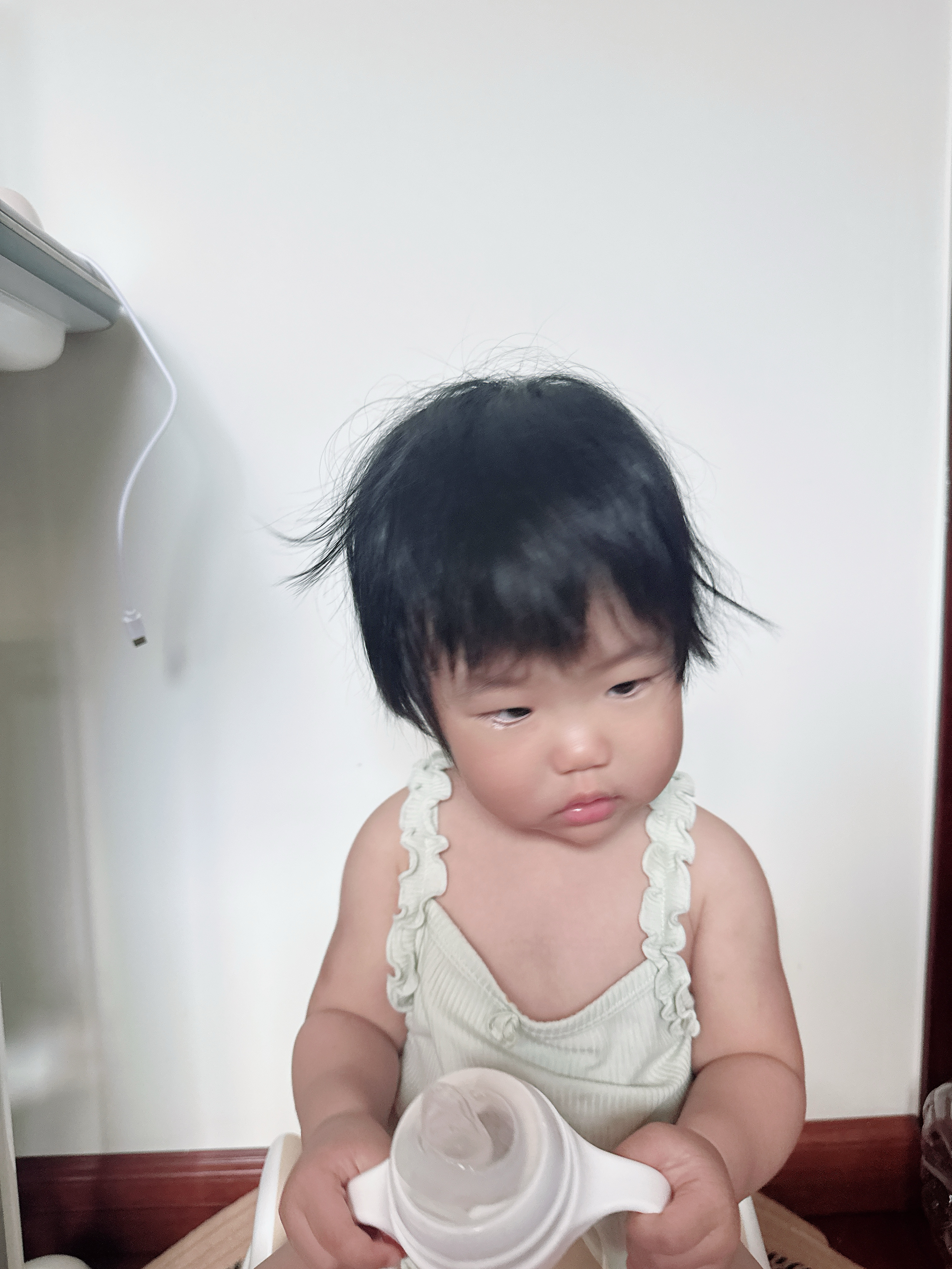 回来见到闺女们了！！小🥣不知道在哭些什么大碗越看越像塞夫了之前薛老师说我没注意