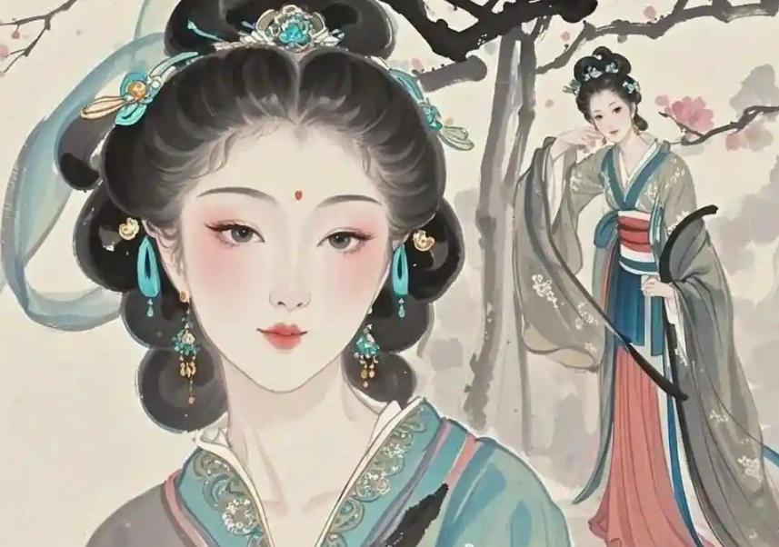 公元589年，隋朝灭陈后，美貌多才的乐昌公主被赏给杨素为妾，一日公主嚎啕大哭"求