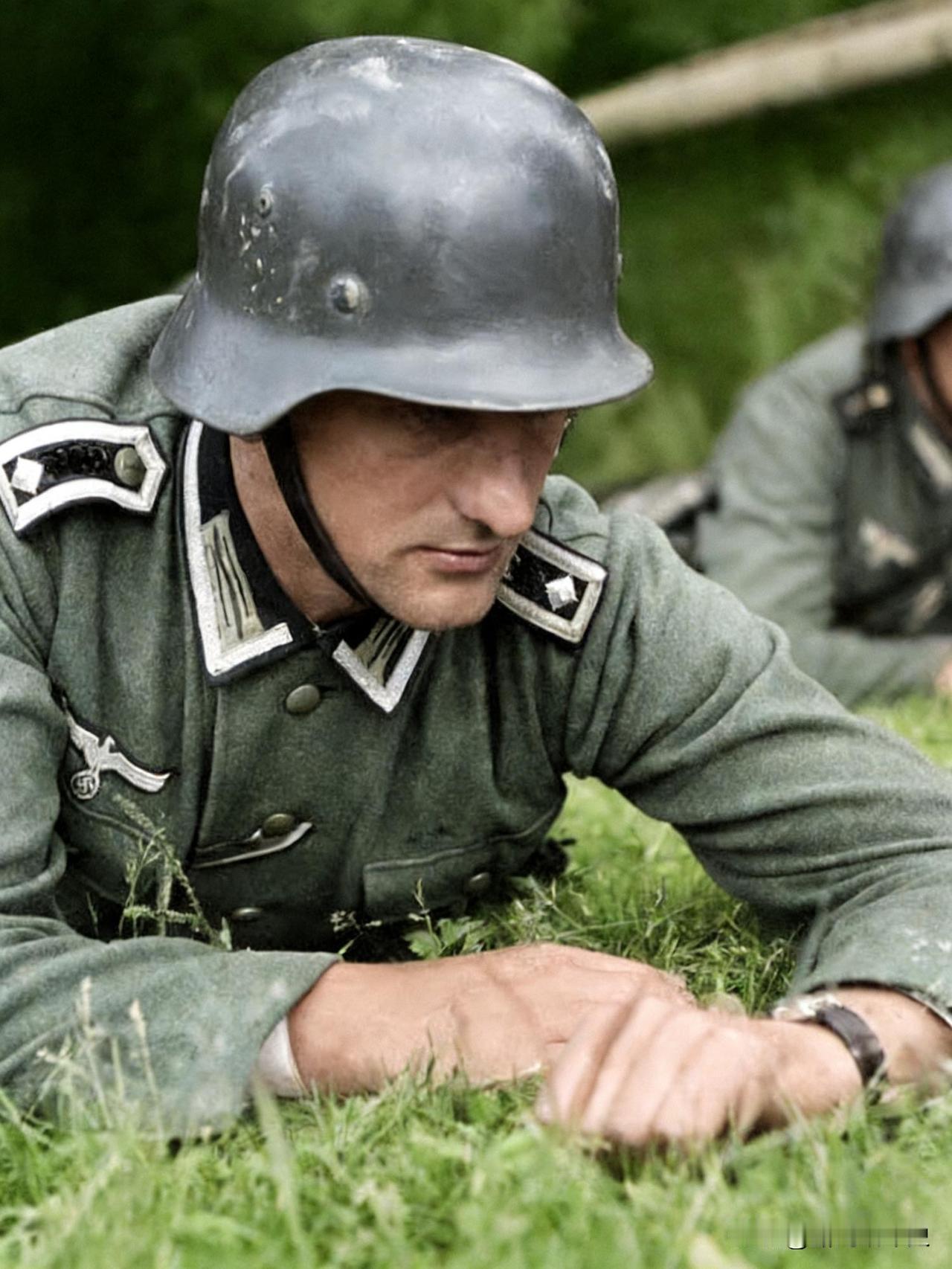 1944年，诺曼底。历史 历史老照片 二战 德国