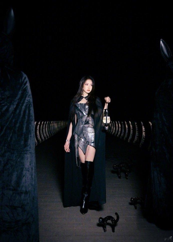 宋茜暗夜兔女王 宋茜暗夜兔女王硬控我20秒！姐可太美了，不愧是舞台真神！ 湖南卫