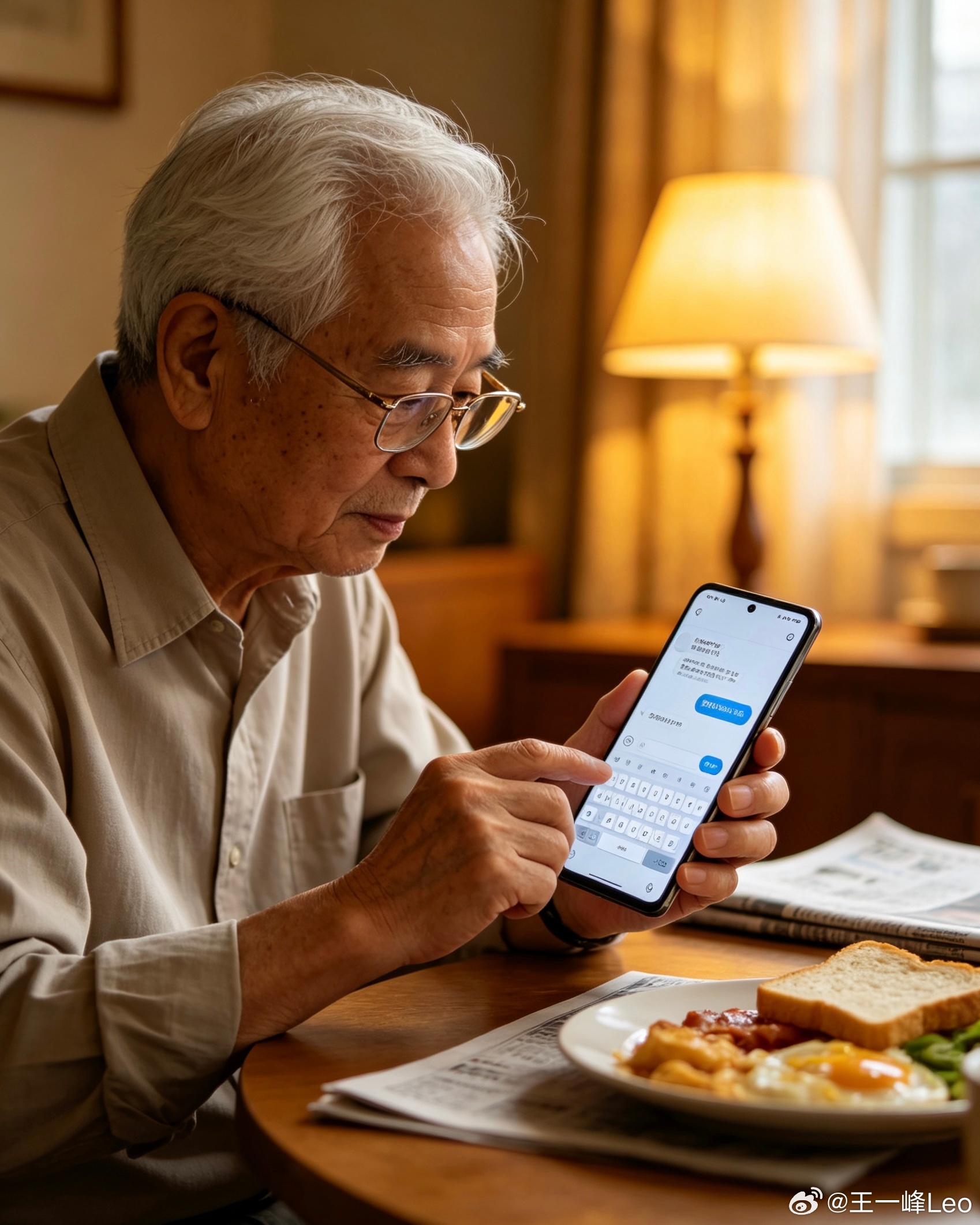 苹果手机 适合老人这个确实是的我给我妈用的都是苹果从 iPhone3gs 到 6