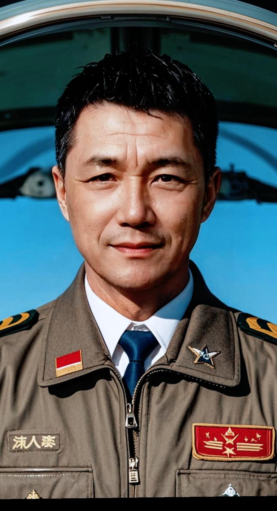AI驾机制服风采