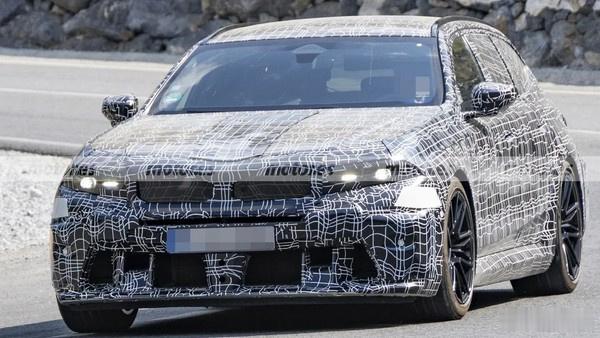 新款宝马 M5 Touring 高温路试谍照曝光，中期改款致敬经典 E39 宝马