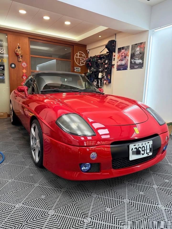 台湾老车🇮🇹FIAT BARCHETTA Convertible ​​​