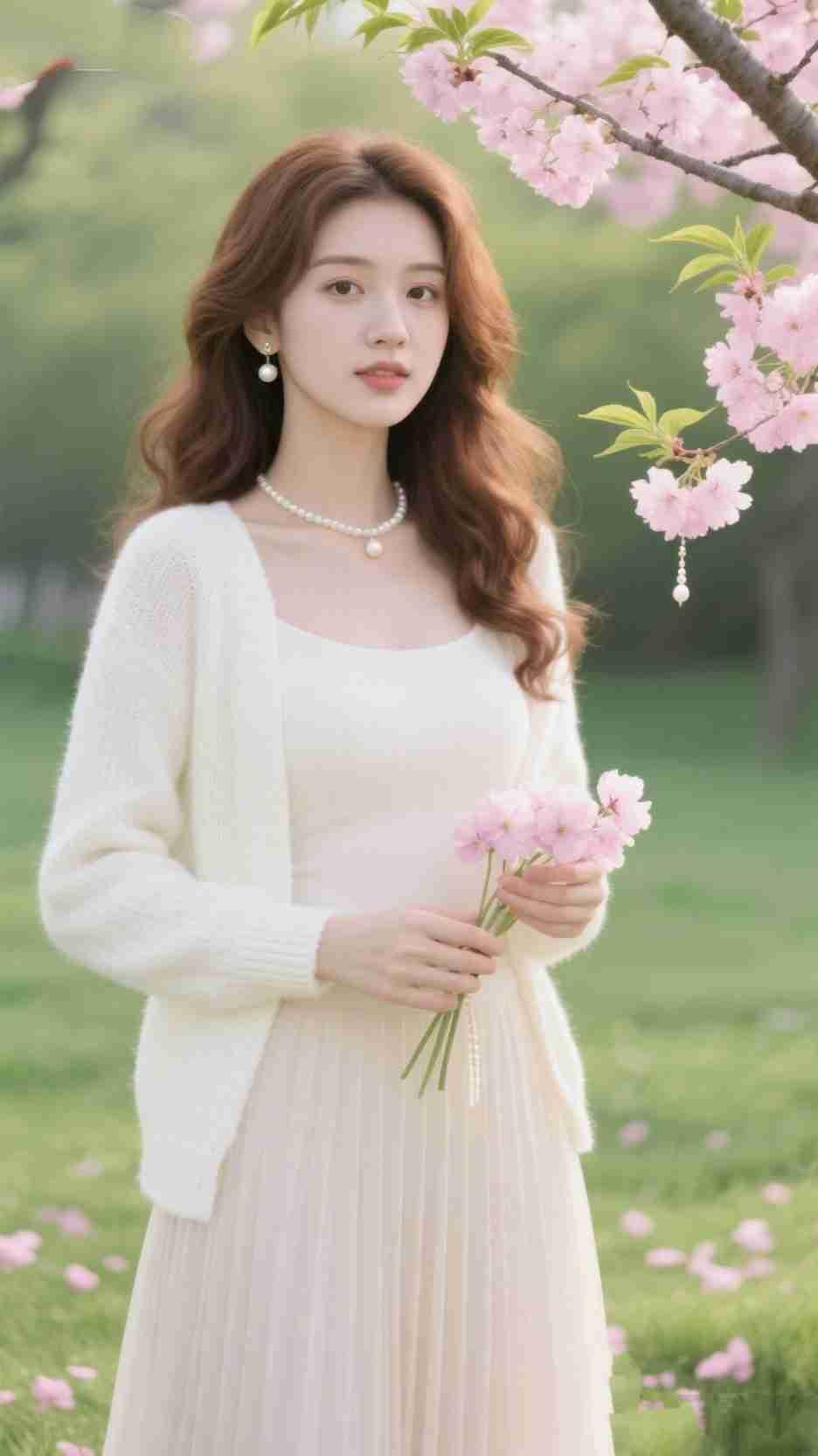 我的今日状态：💪🏻充满干劲
我这里的天气：🌤️多云
《樱下拾春》
 
樱云