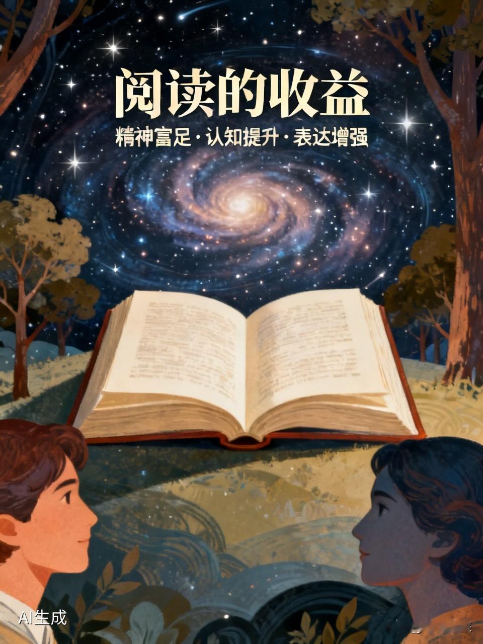 阅读最大的收益，我觉得是能让自己的精神世界变得富足。就像我之前读《百年孤独》，那